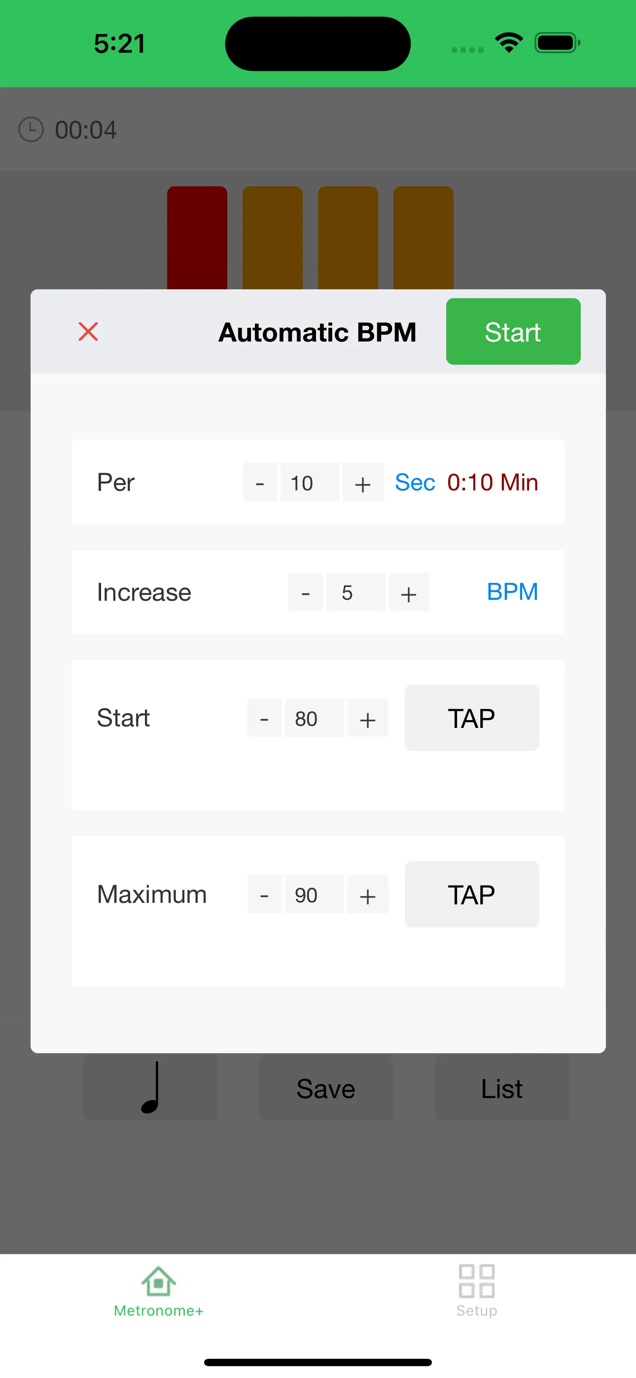 Metronme Plus | Indus Appstore | Screenshot