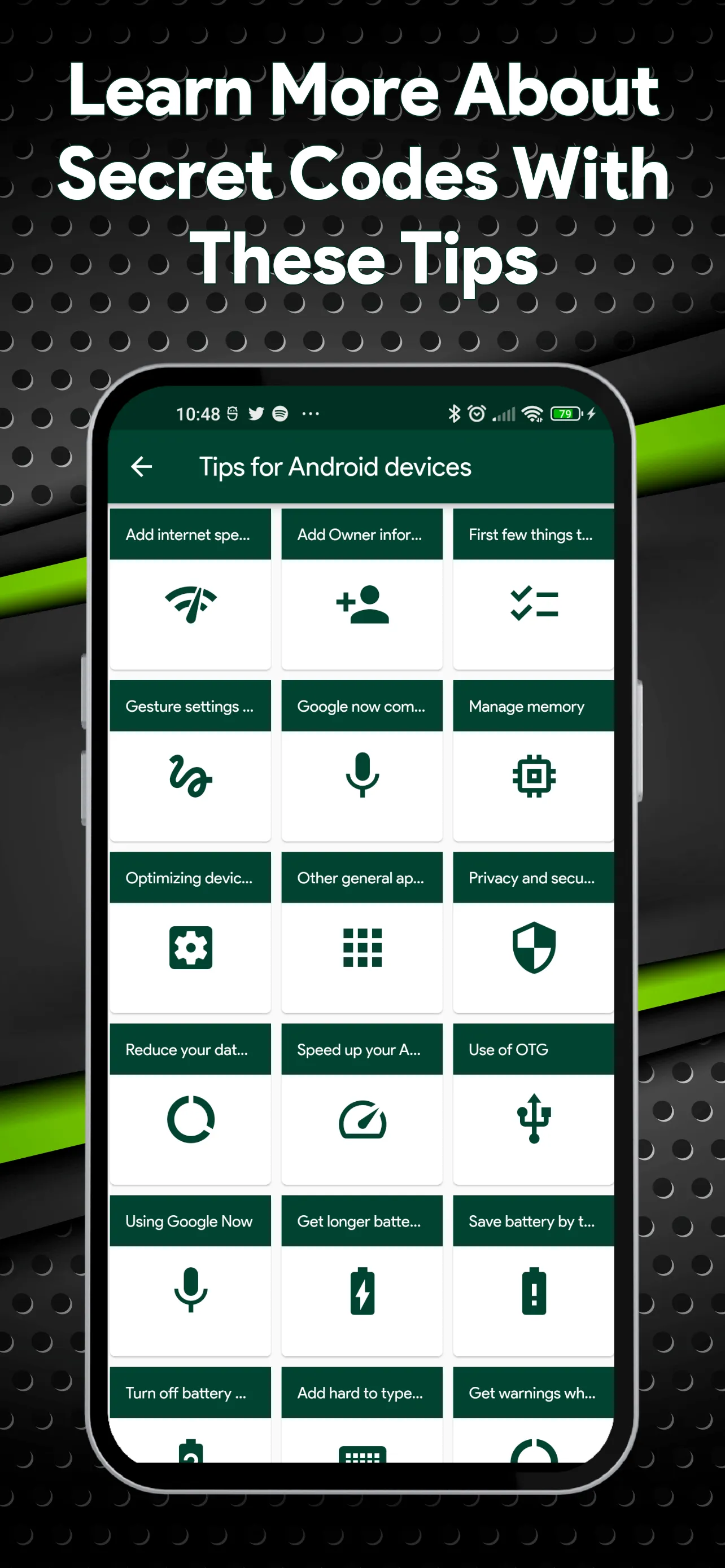 Secret Mobile Codes and Tricks | Indus Appstore | Screenshot