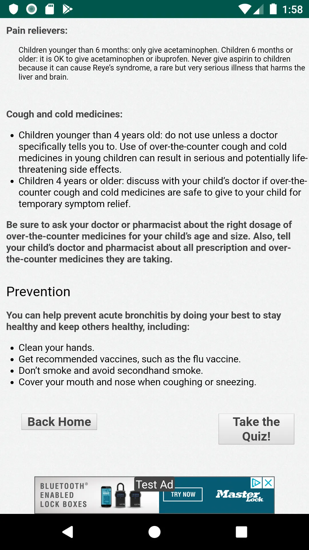 CDC Illness Study Guide | Indus Appstore | Screenshot