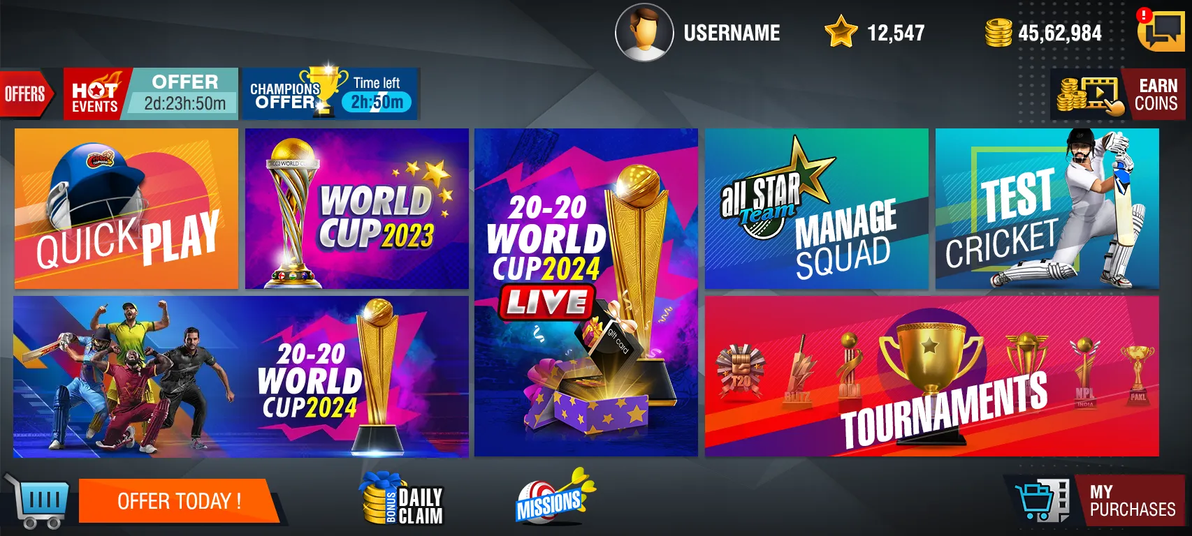 World Cricket Championship 2 | Indus Appstore | Screenshot