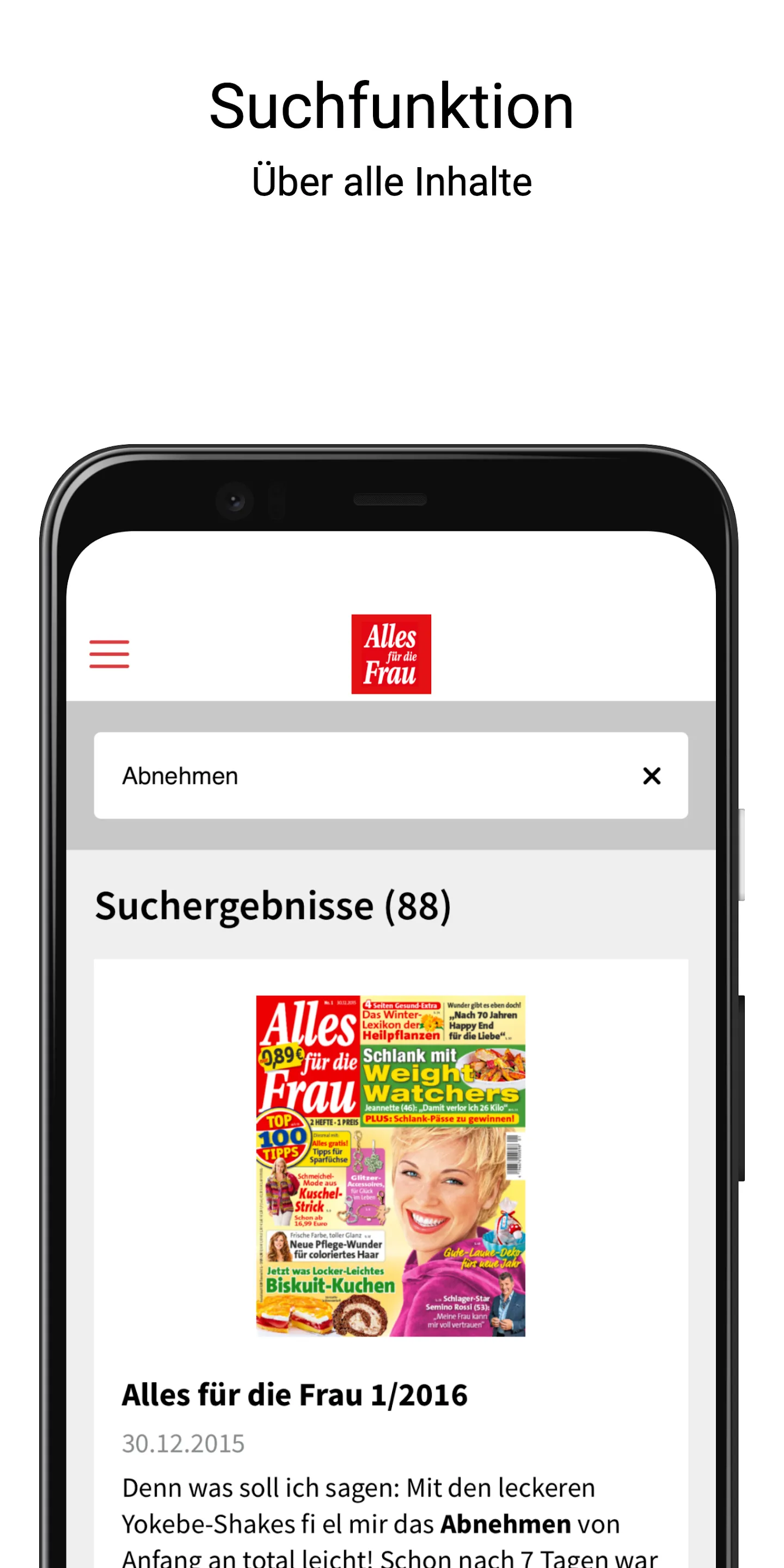 Alles für die Frau ePaper | Indus Appstore | Screenshot