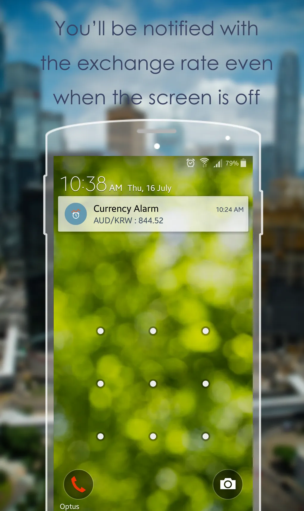 Currency Alarm | Indus Appstore | Screenshot