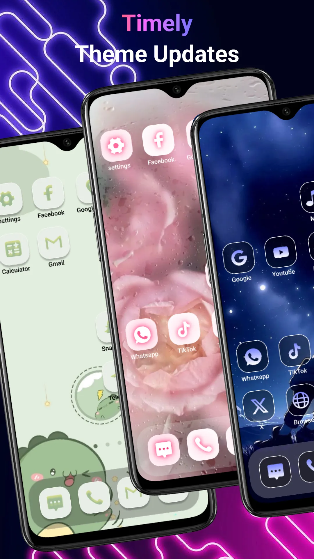 Device Homescreen - Fluent | Indus Appstore | Screenshot