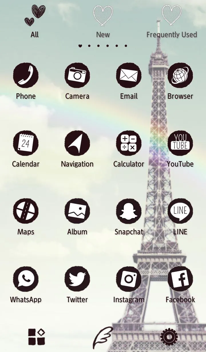 Eiffel Theme Theme +HOME | Indus Appstore | Screenshot