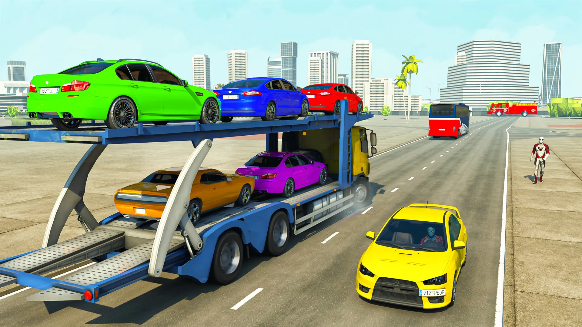 Superhero Car: Transport Game | Indus Appstore | Screenshot