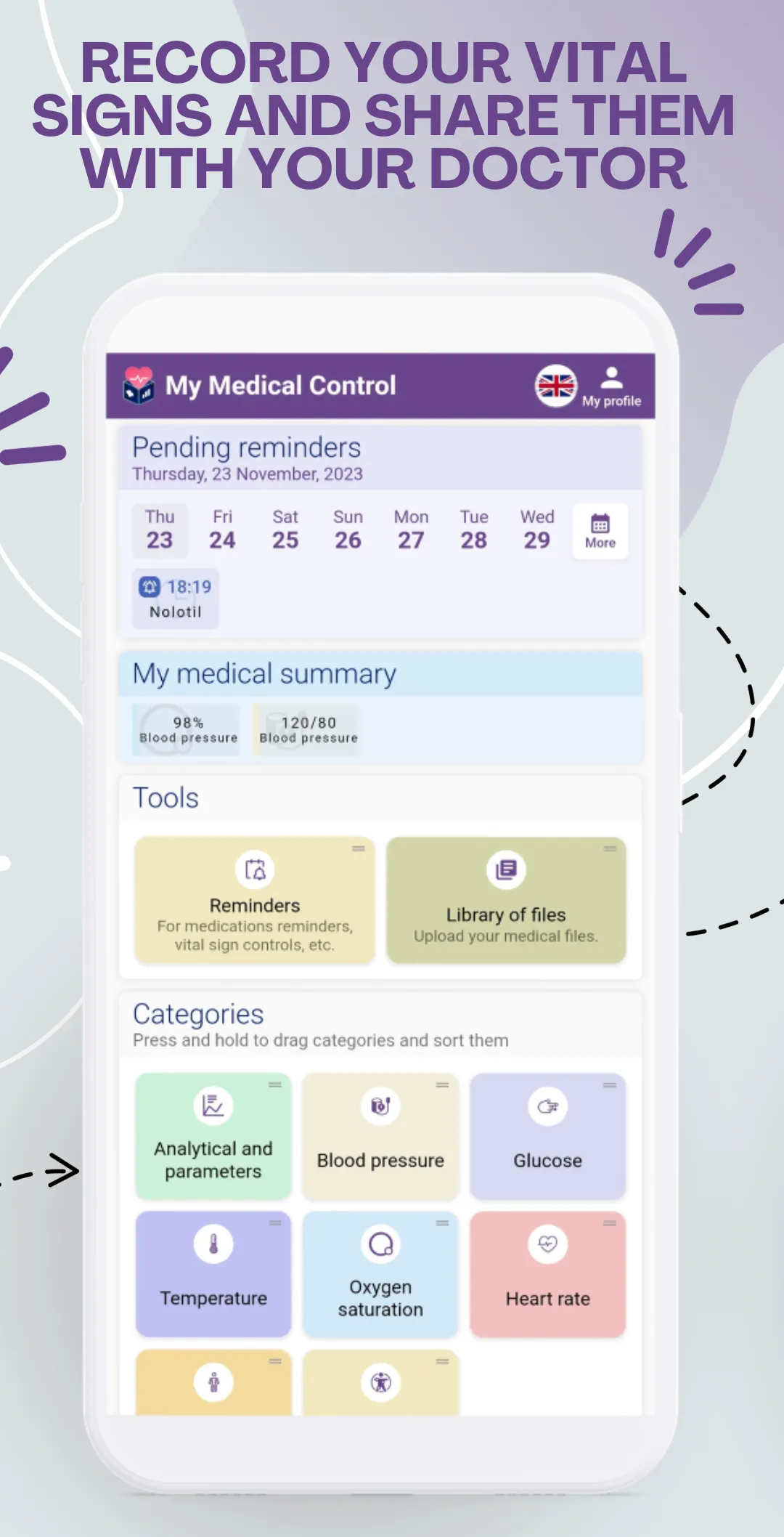 MedControl: My Medical Control | Indus Appstore | Screenshot