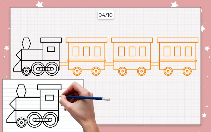 How to Draw Train | Indus Appstore | Screenshot