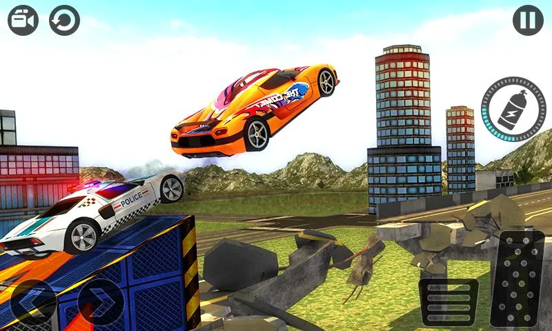 Police Car vs Gangster Escape | Indus Appstore | Screenshot