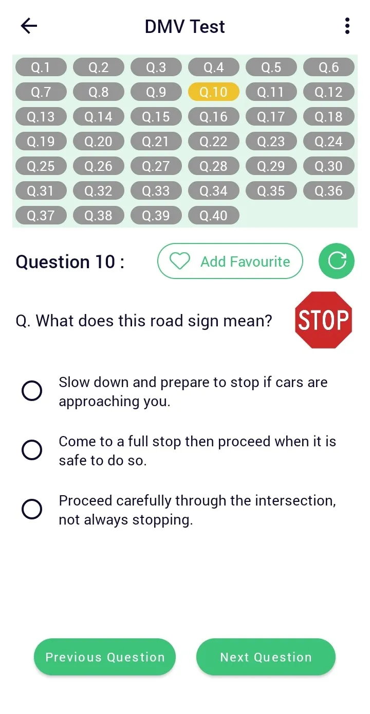 DMV Permit Mock Test | Indus Appstore | Screenshot