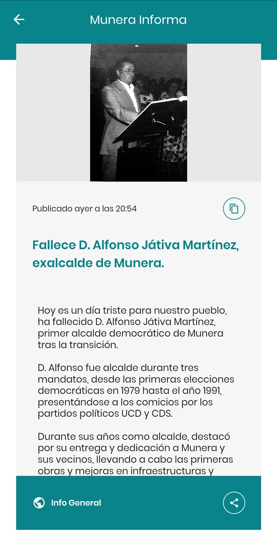 Munera Informa | Indus Appstore | Screenshot