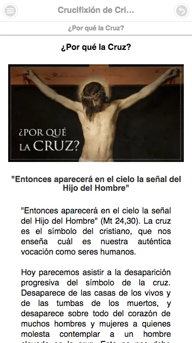 Crucifixión de Cristo | Indus Appstore | Screenshot