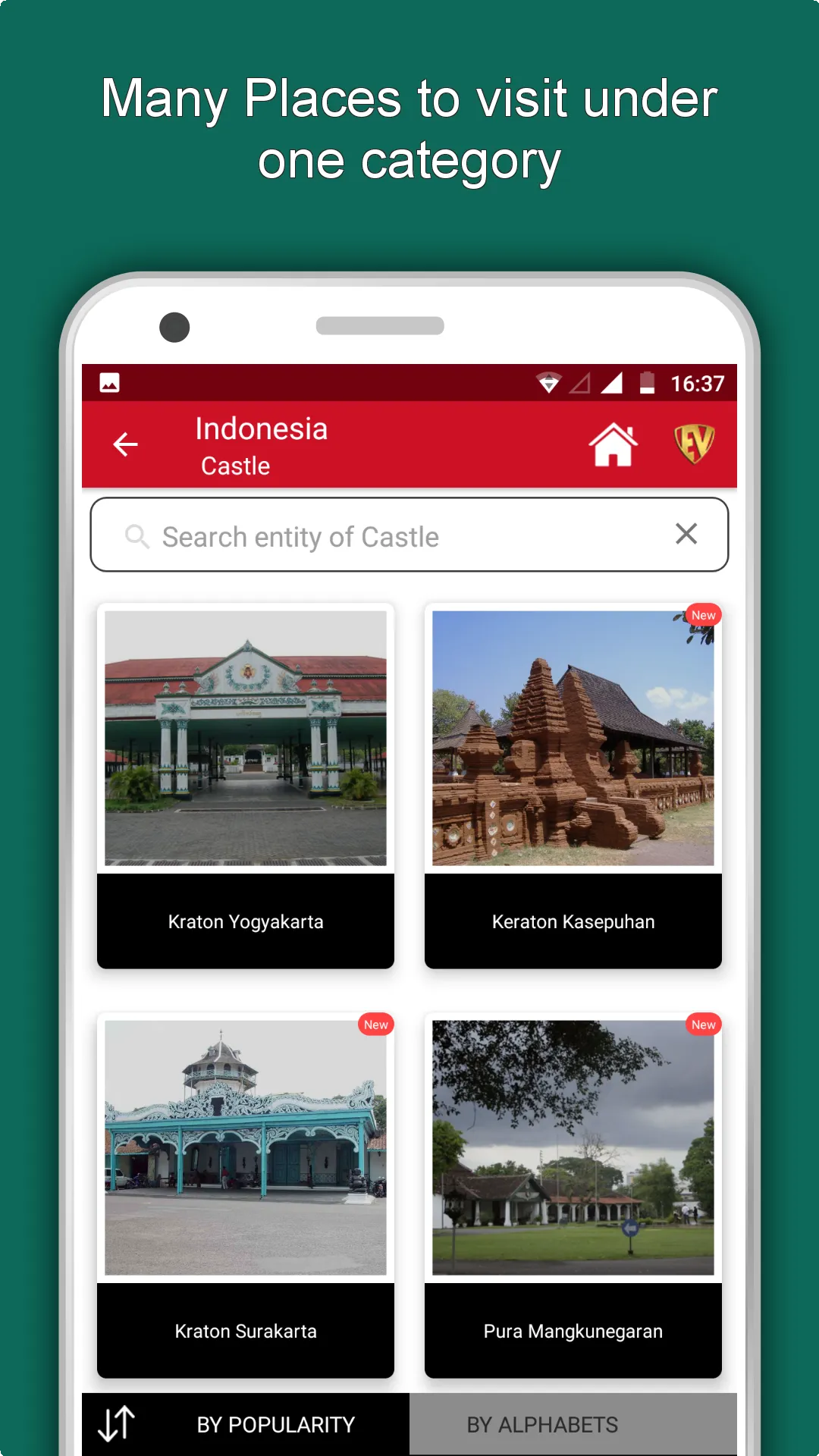 Indonesia Travel & Explore, Of | Indus Appstore | Screenshot