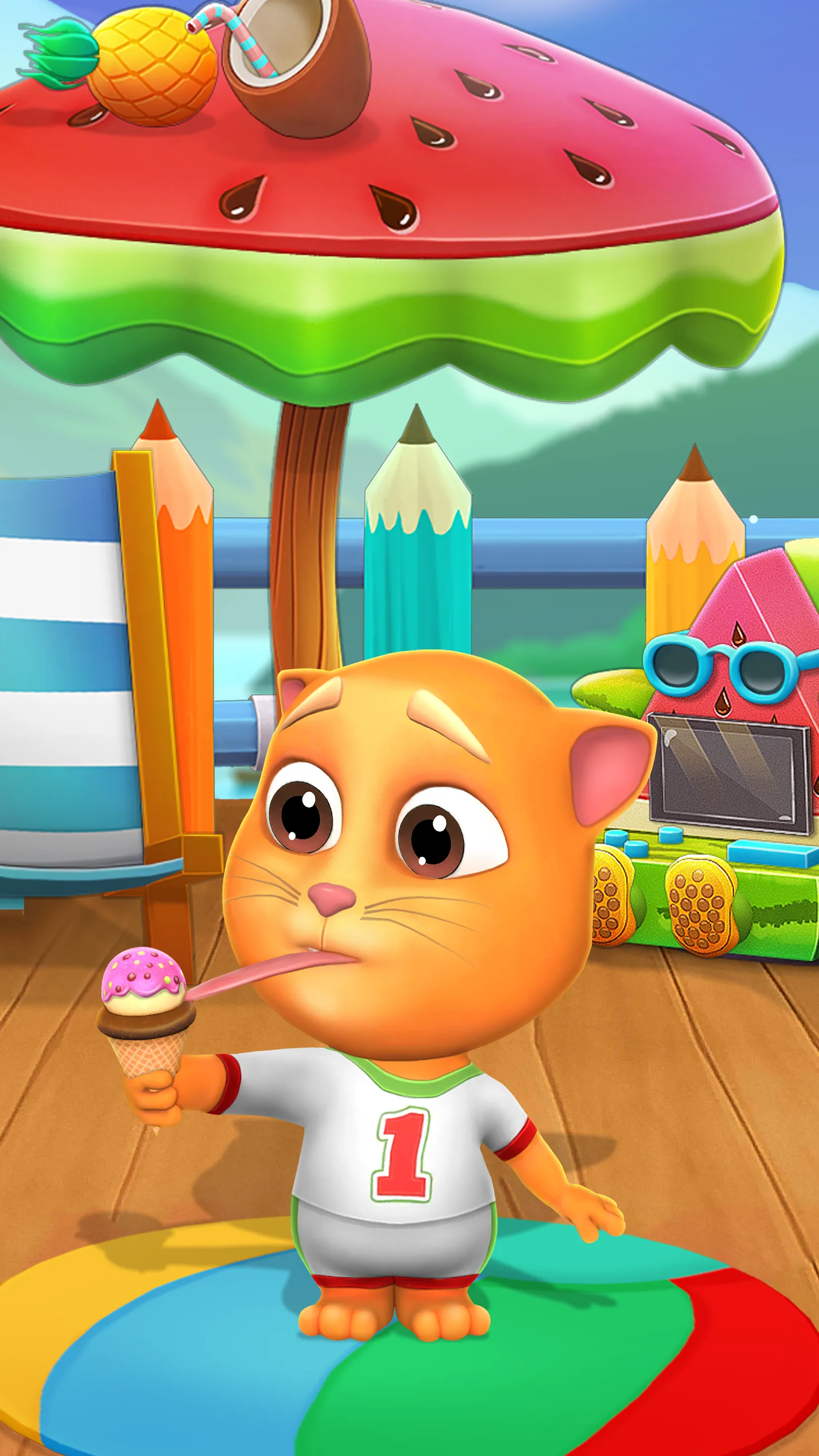 Virtual Pet Tommy - Cat Game | Indus Appstore | Screenshot