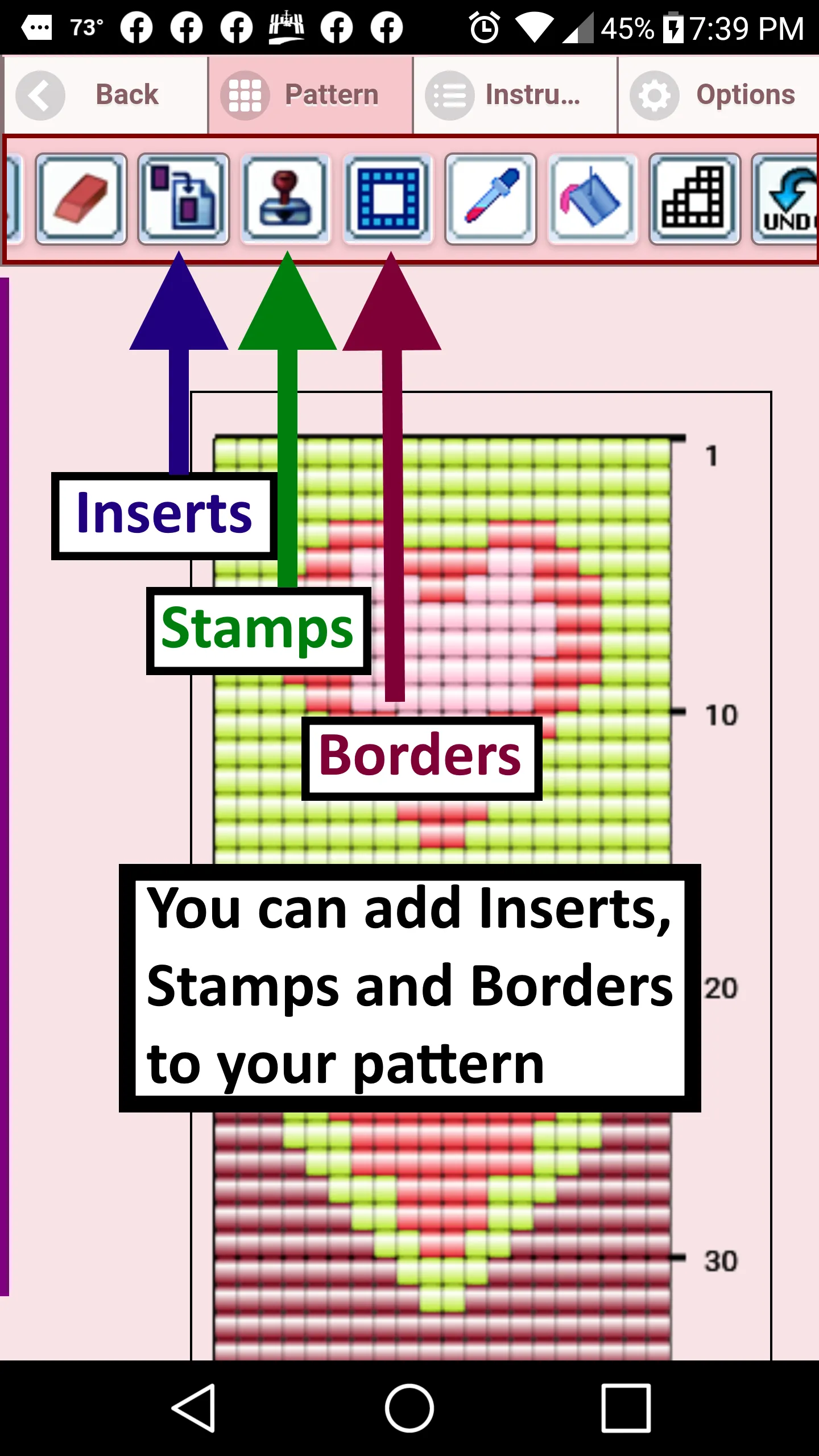 Bead Loom Pattern Creator | Indus Appstore | Screenshot