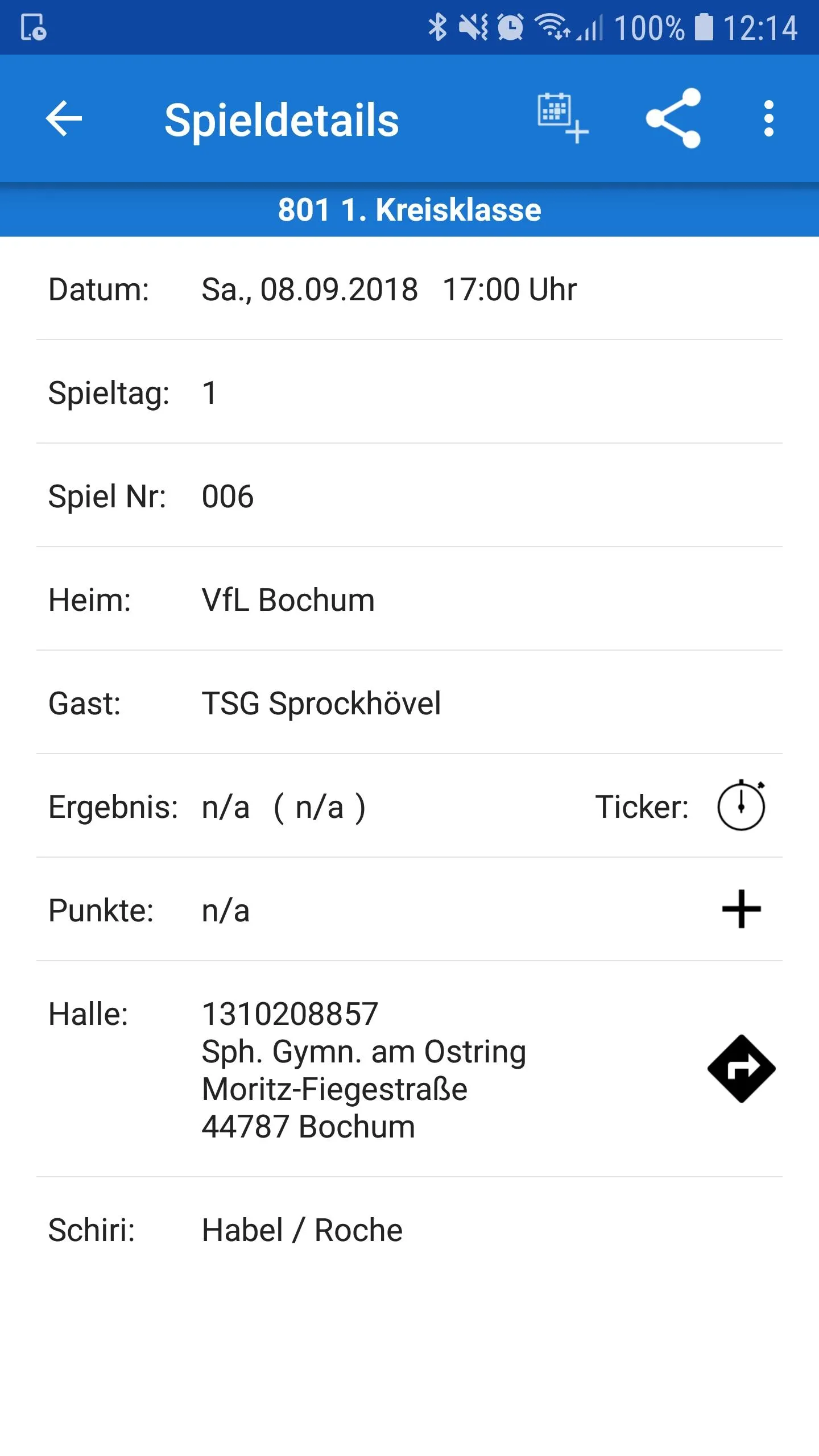 VfL Bochum "Die Handballer" | Indus Appstore | Screenshot