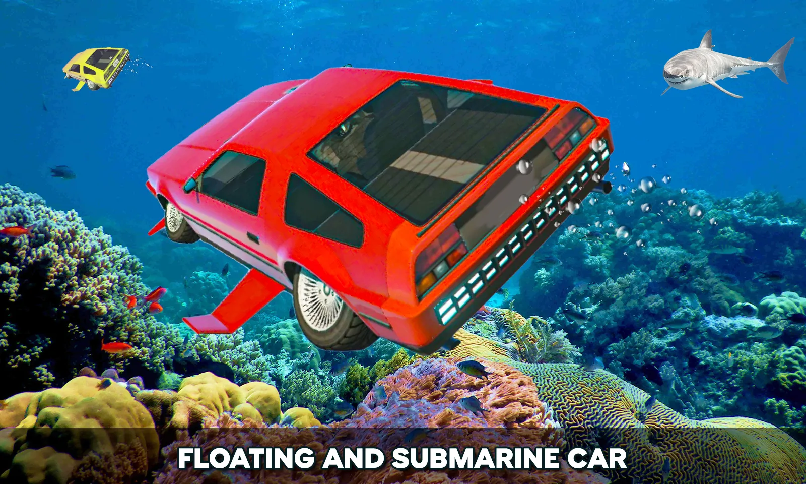 Floating Underwater Car Sim | Indus Appstore | Screenshot