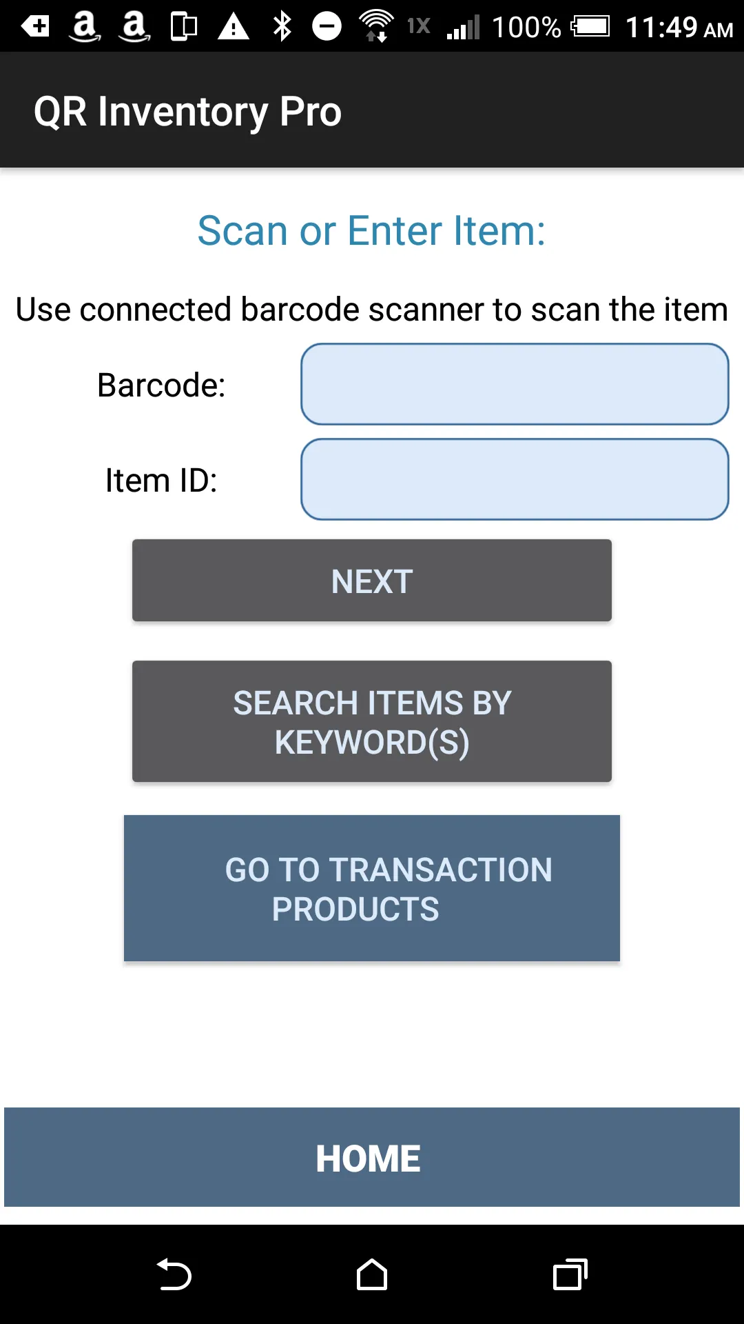 QR Inventory Pro | Indus Appstore | Screenshot