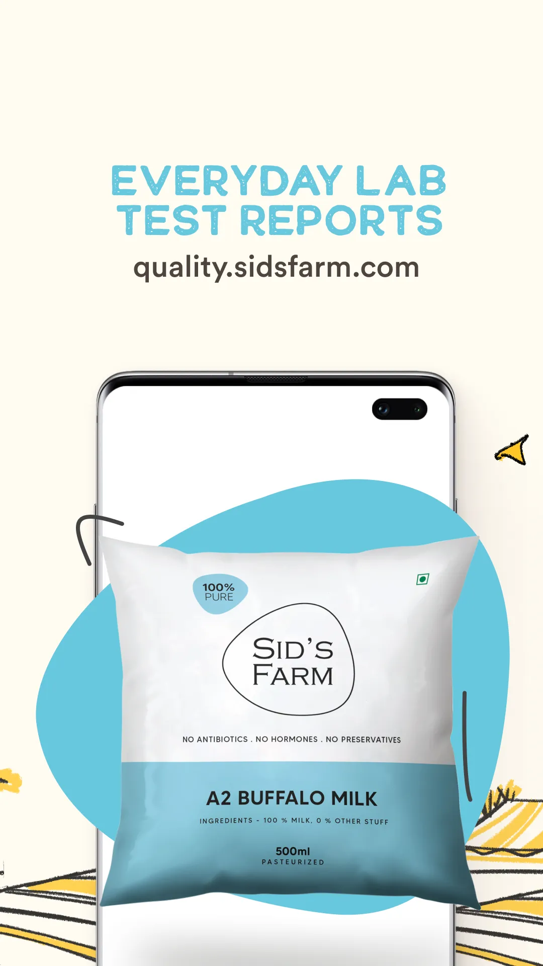 Sid’s Farm - Pure Tested Milk | Indus Appstore | Screenshot