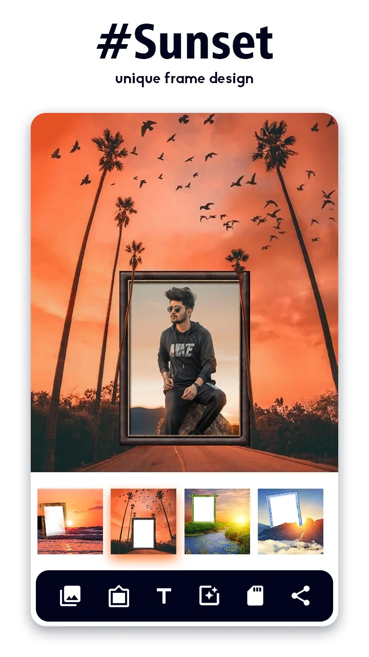 Sunset Photo Editor | Indus Appstore | Screenshot