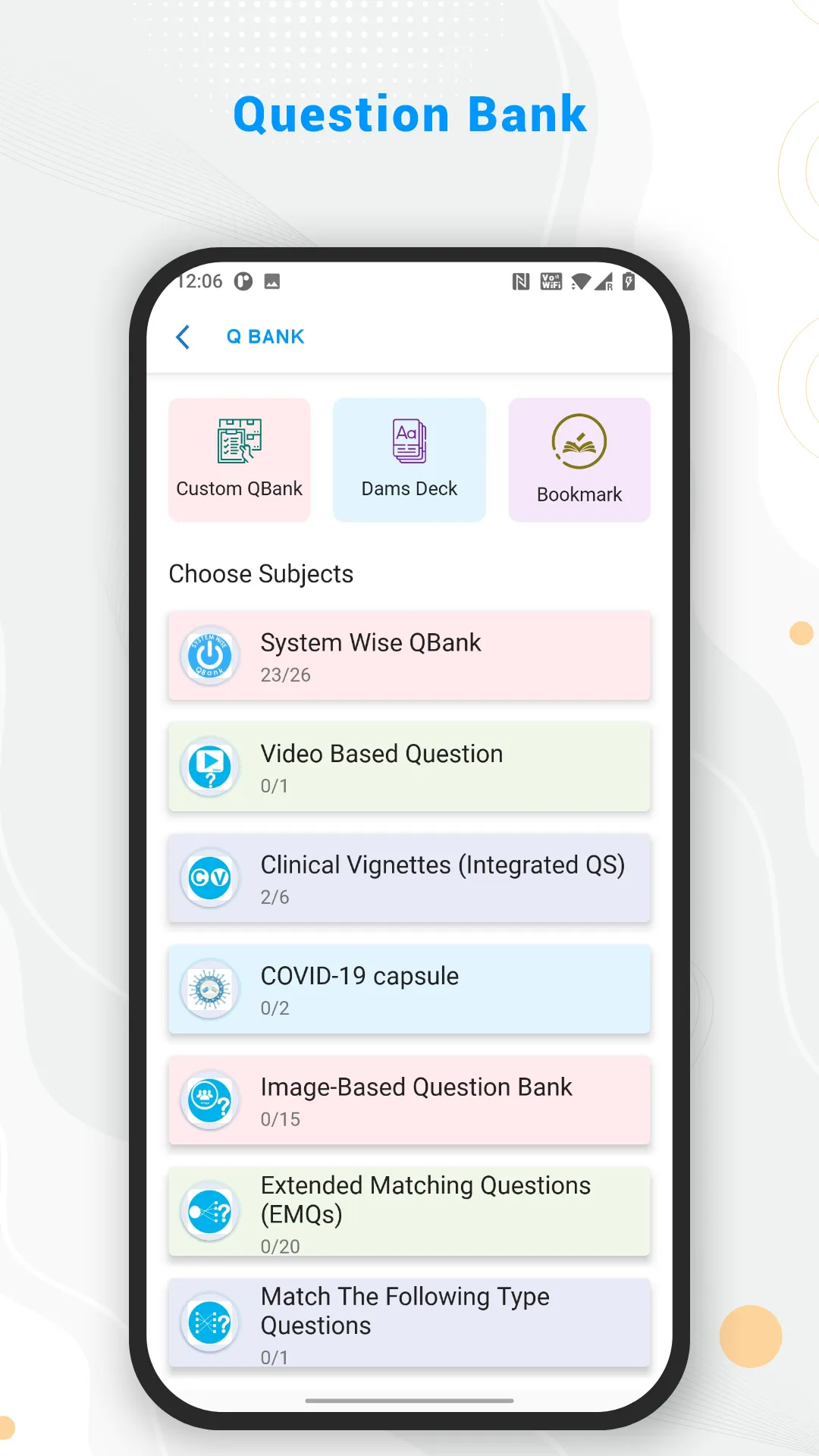DAMS eMedicoz | NEET PG, FMGE | Indus Appstore | Screenshot