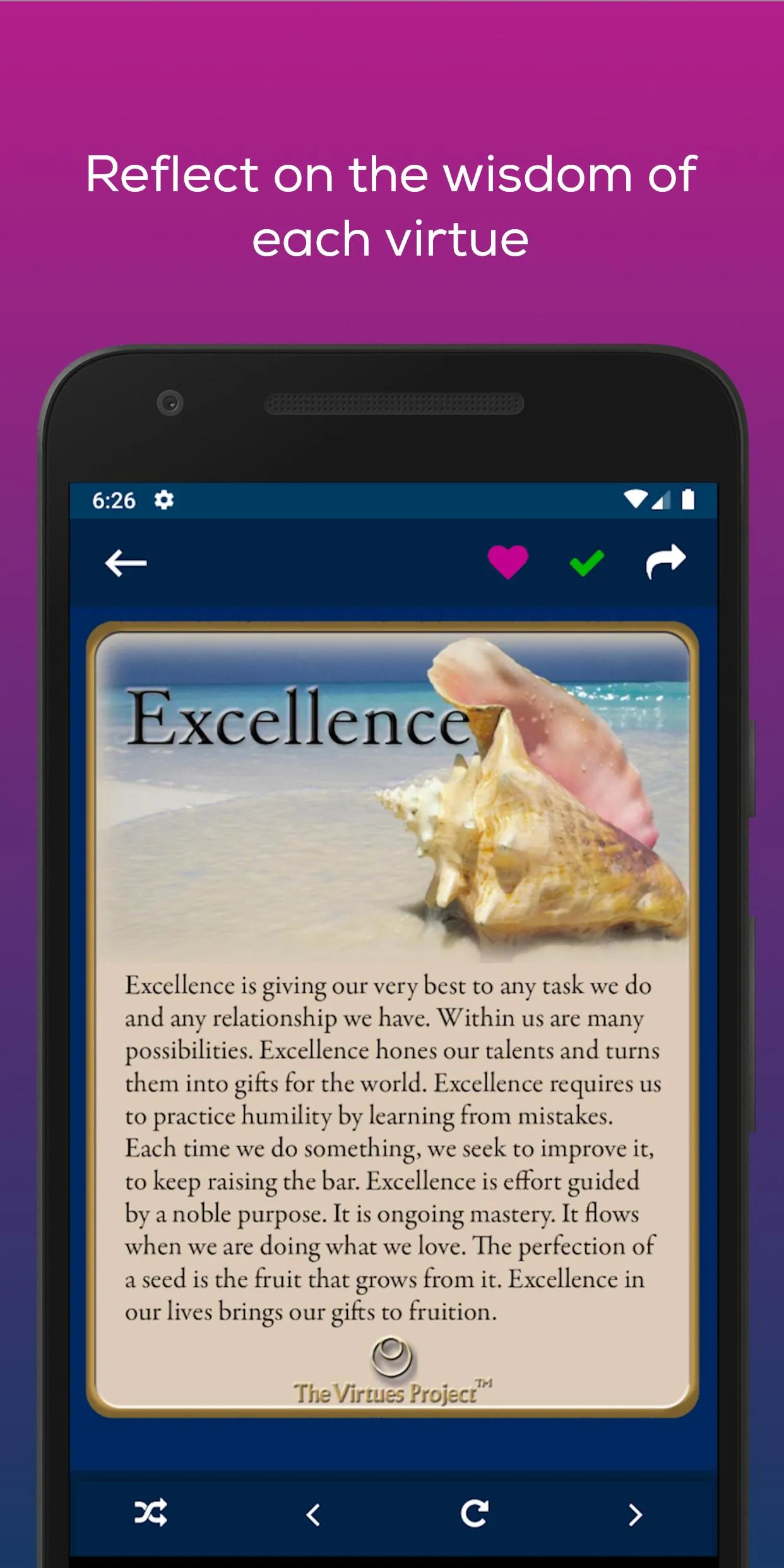 Virtues Cards | Indus Appstore | Screenshot