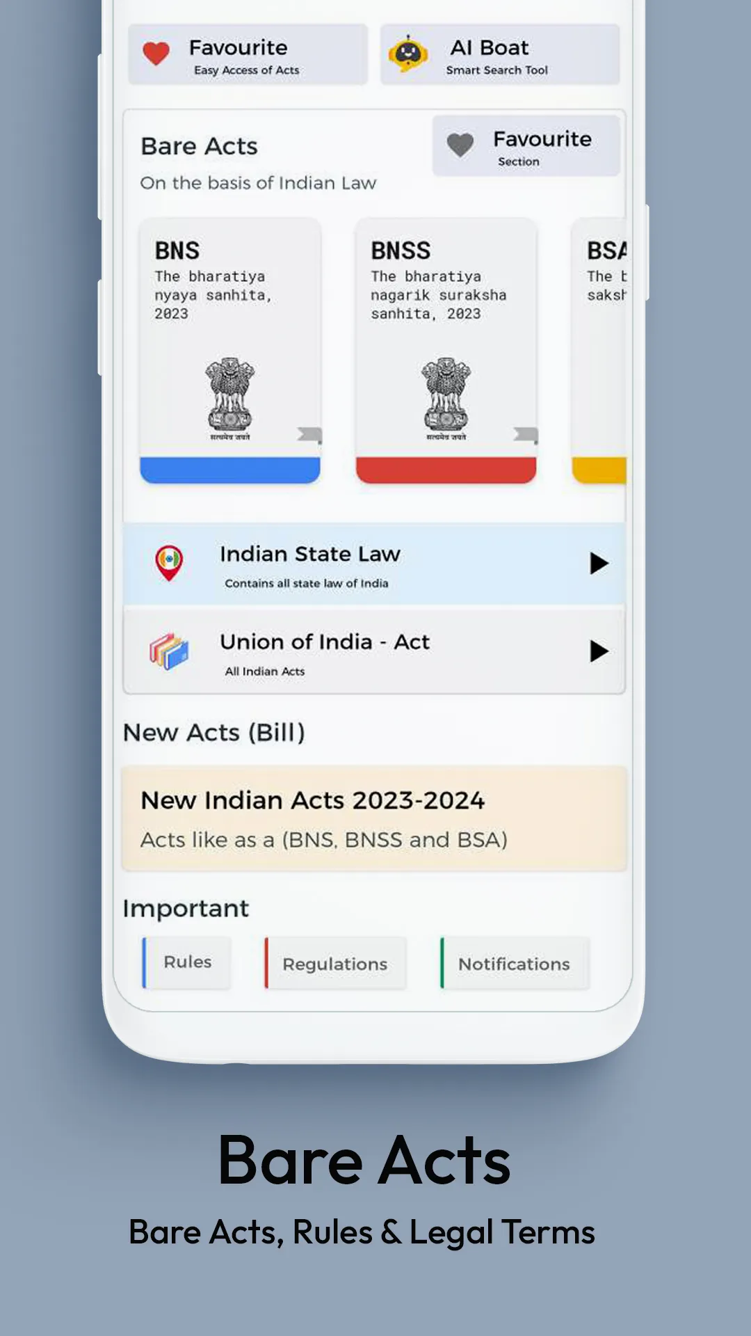 Law4u - Law of India & Acts | Indus Appstore | Screenshot