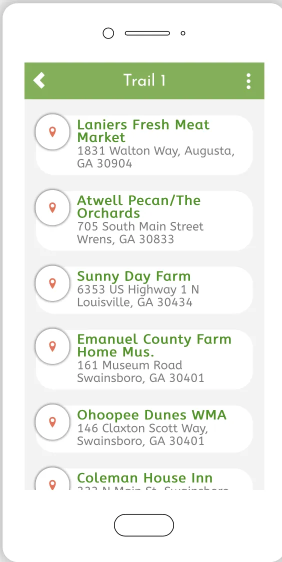 Georgia Grown Trails | Indus Appstore | Screenshot
