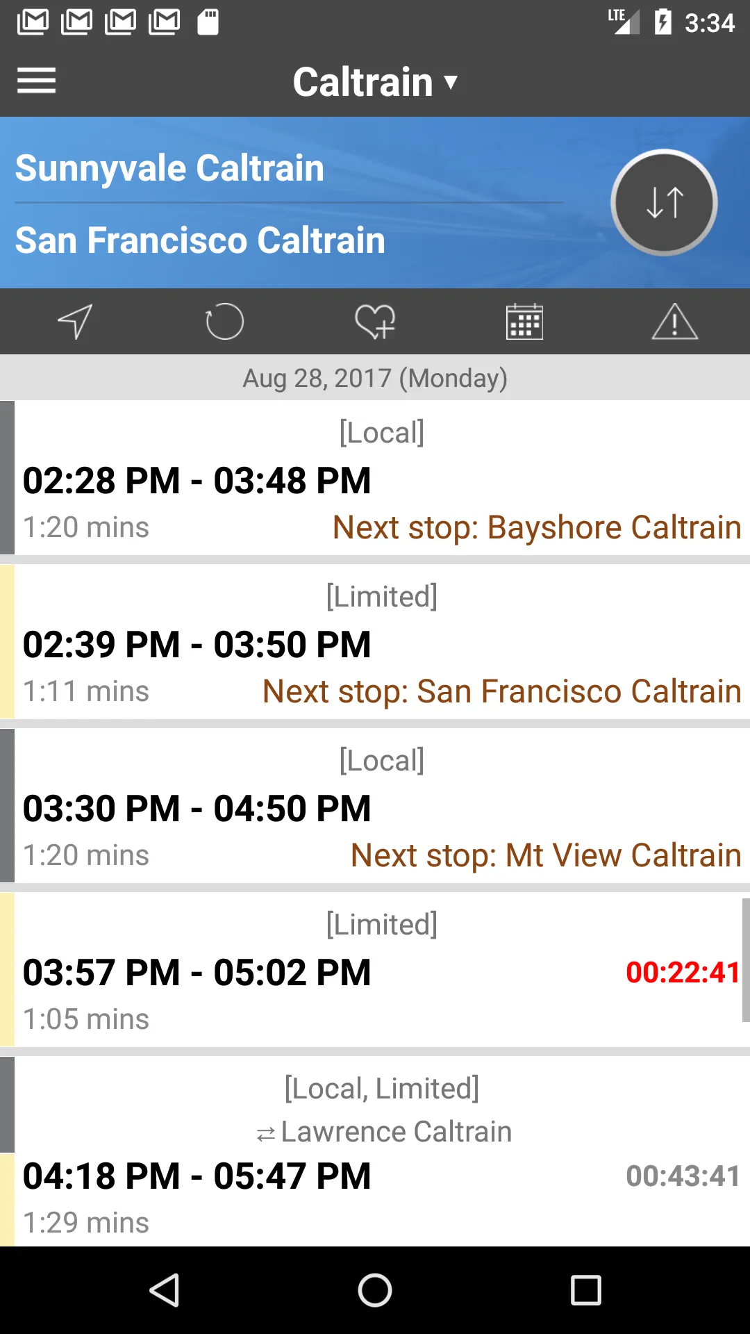 onTime: Transit (Train, Bus... | Indus Appstore | Screenshot