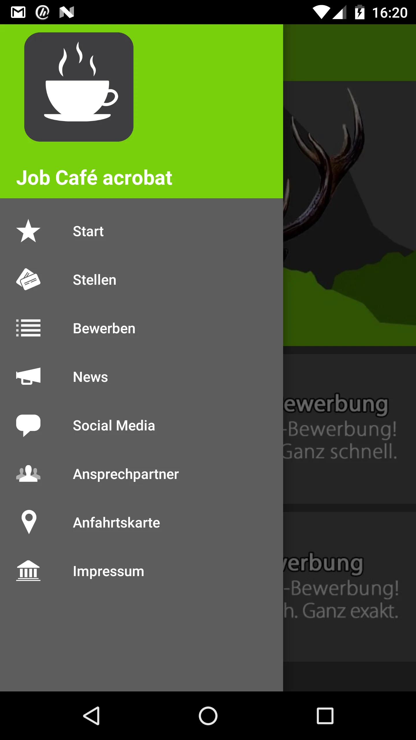 Job Café acrobat | Indus Appstore | Screenshot