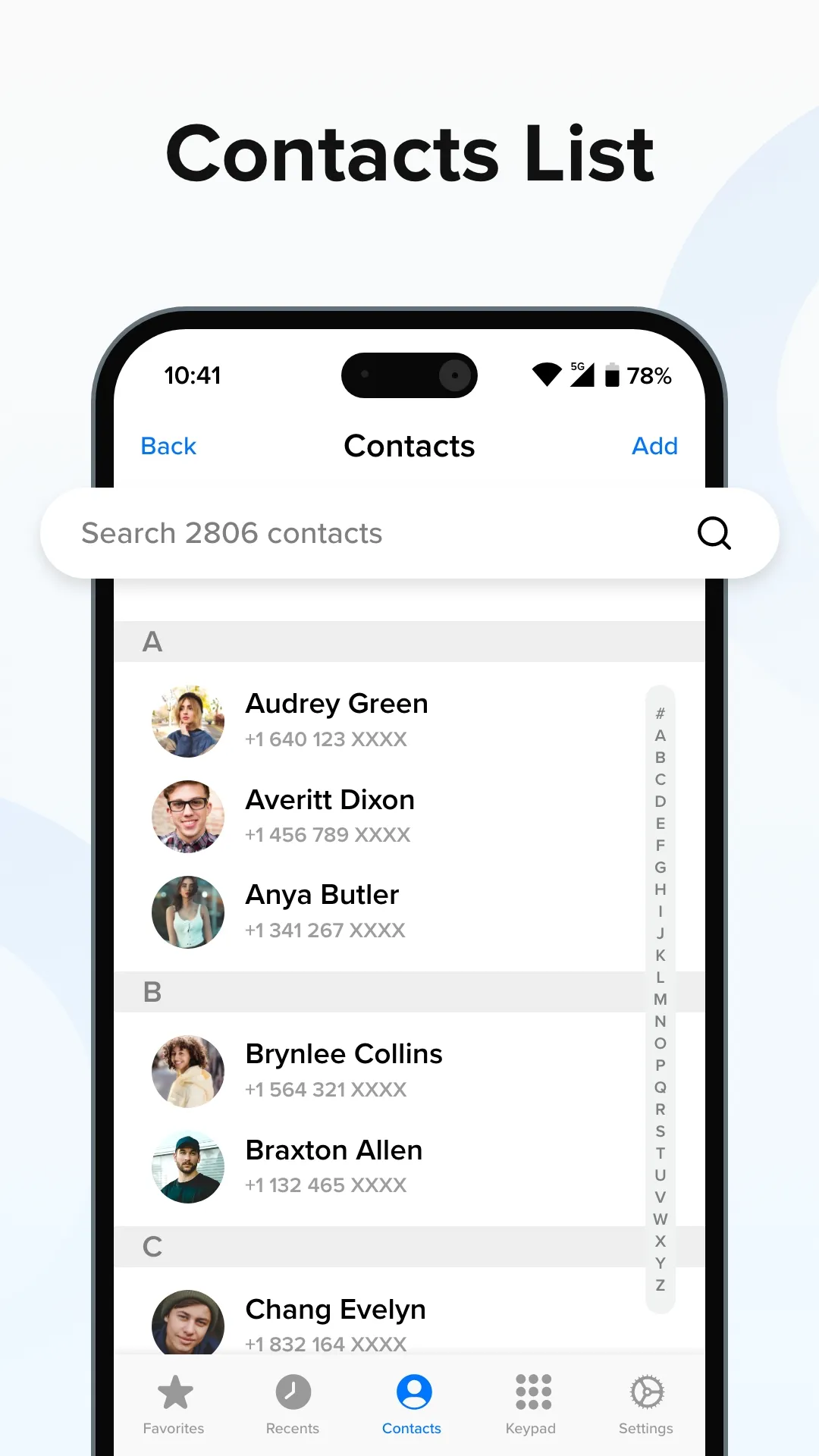 Contacts: Phone Calls & Dialer | Indus Appstore | Screenshot