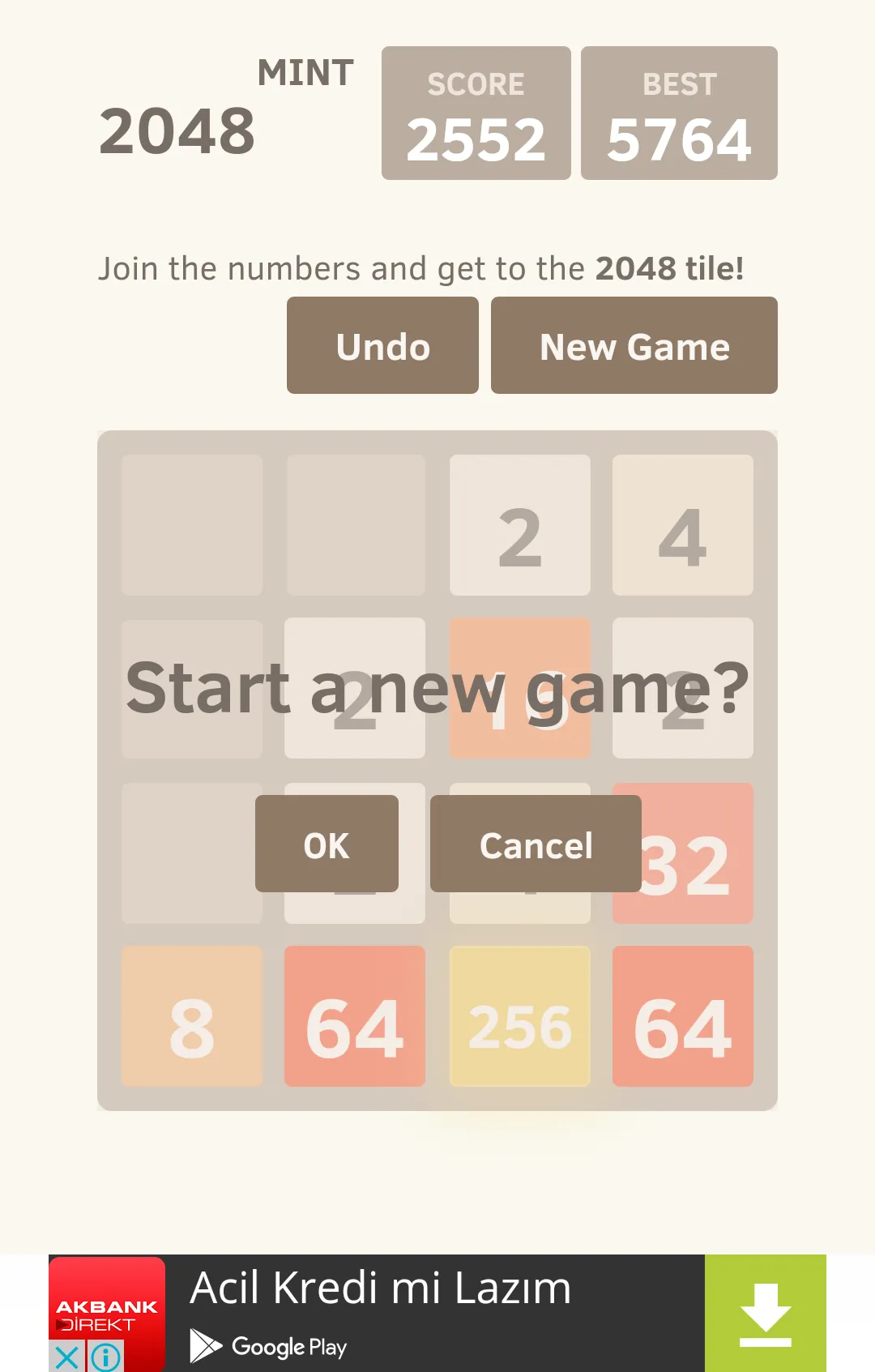 2048 Mint | Indus Appstore | Screenshot