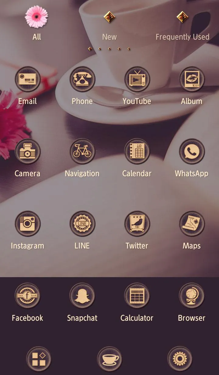 Coffee Time Theme +HOME | Indus Appstore | Screenshot