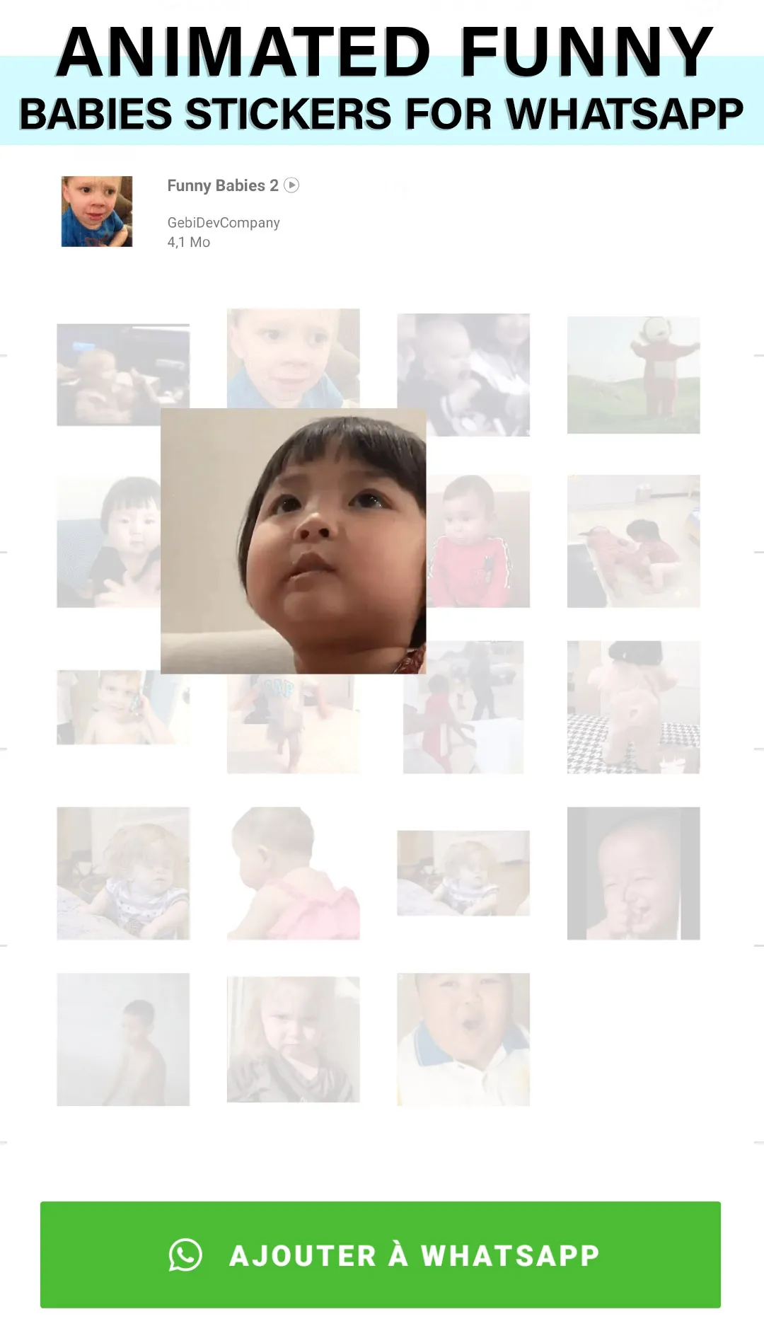 Animated baby WhatsApp Sticker | Indus Appstore | Screenshot