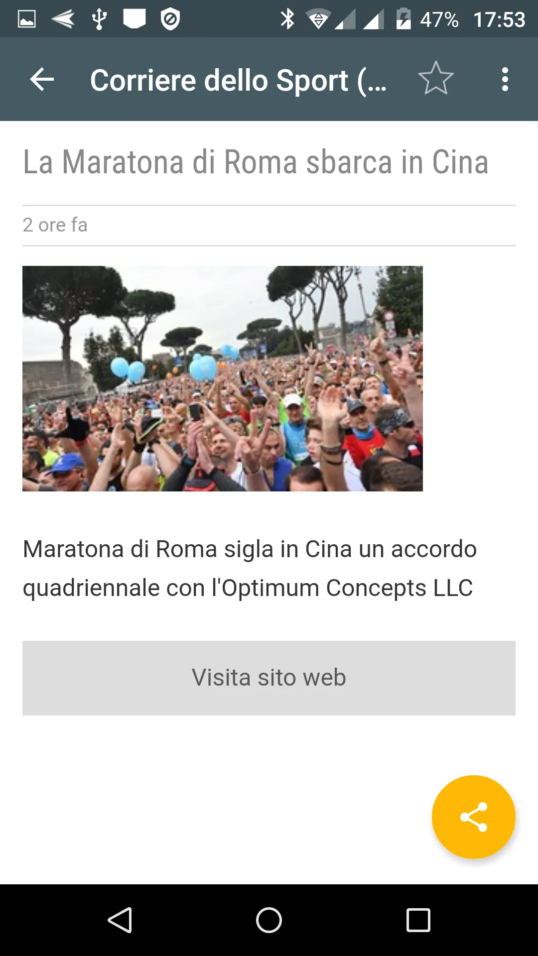 Atletica Leggera Notizie | Indus Appstore | Screenshot