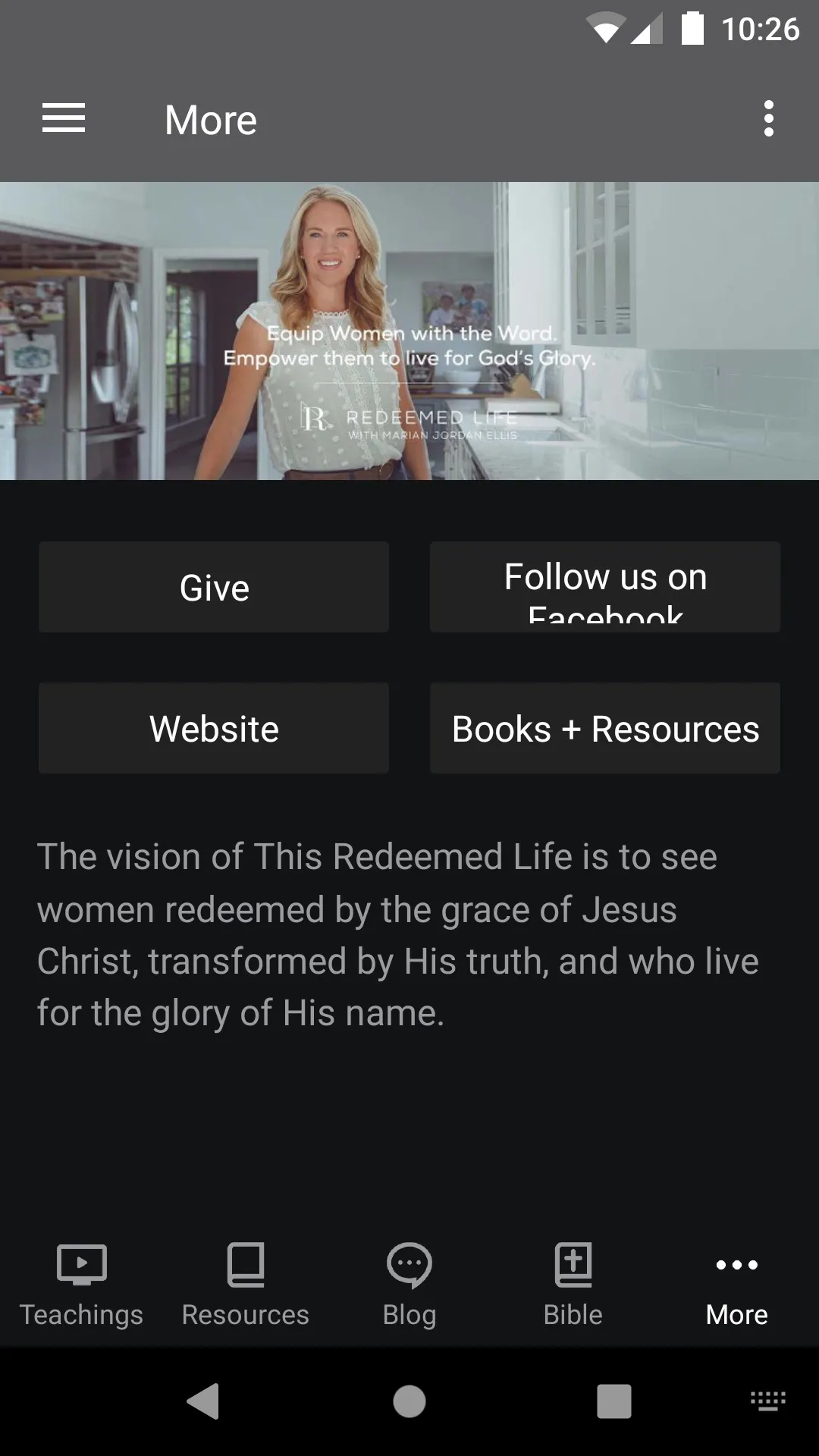 This Redeemed Life | Indus Appstore | Screenshot