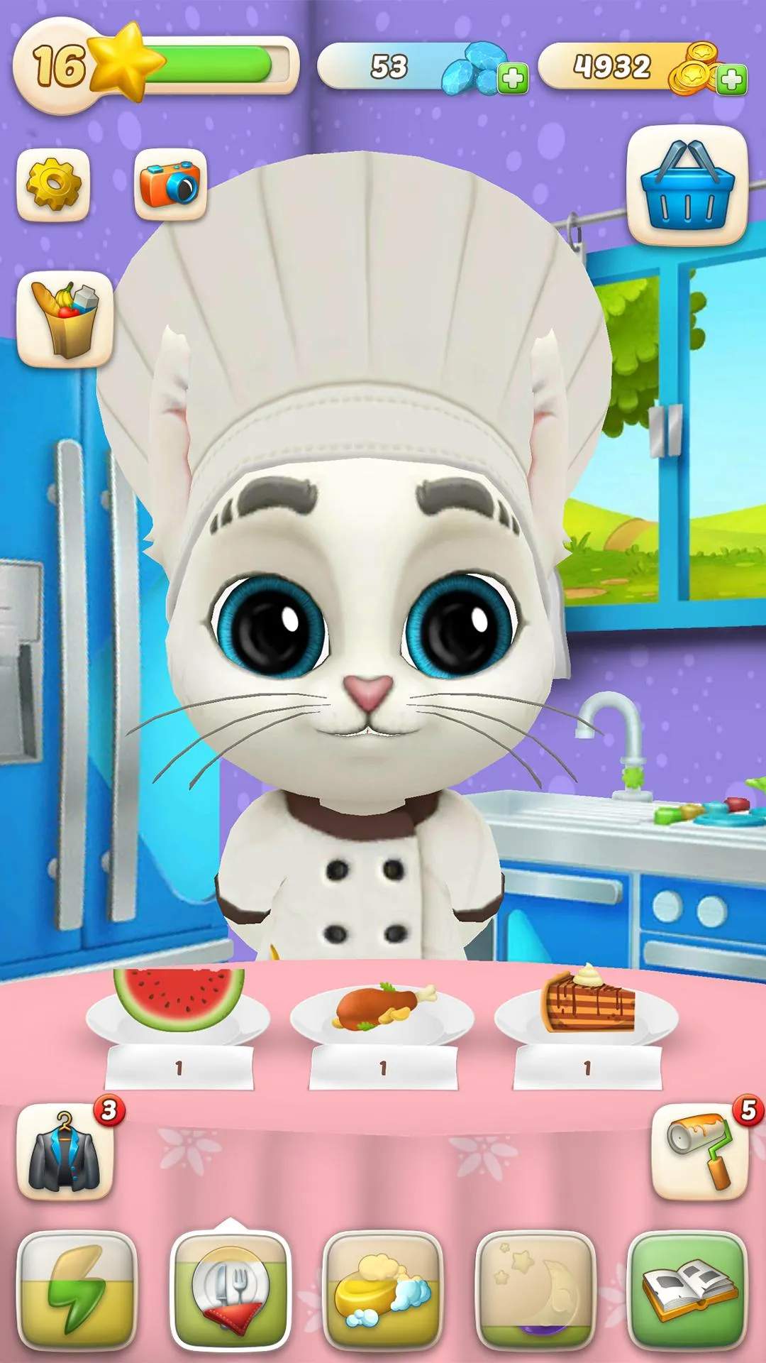 Oscar the Cat - Virtual Pet | Indus Appstore | Screenshot