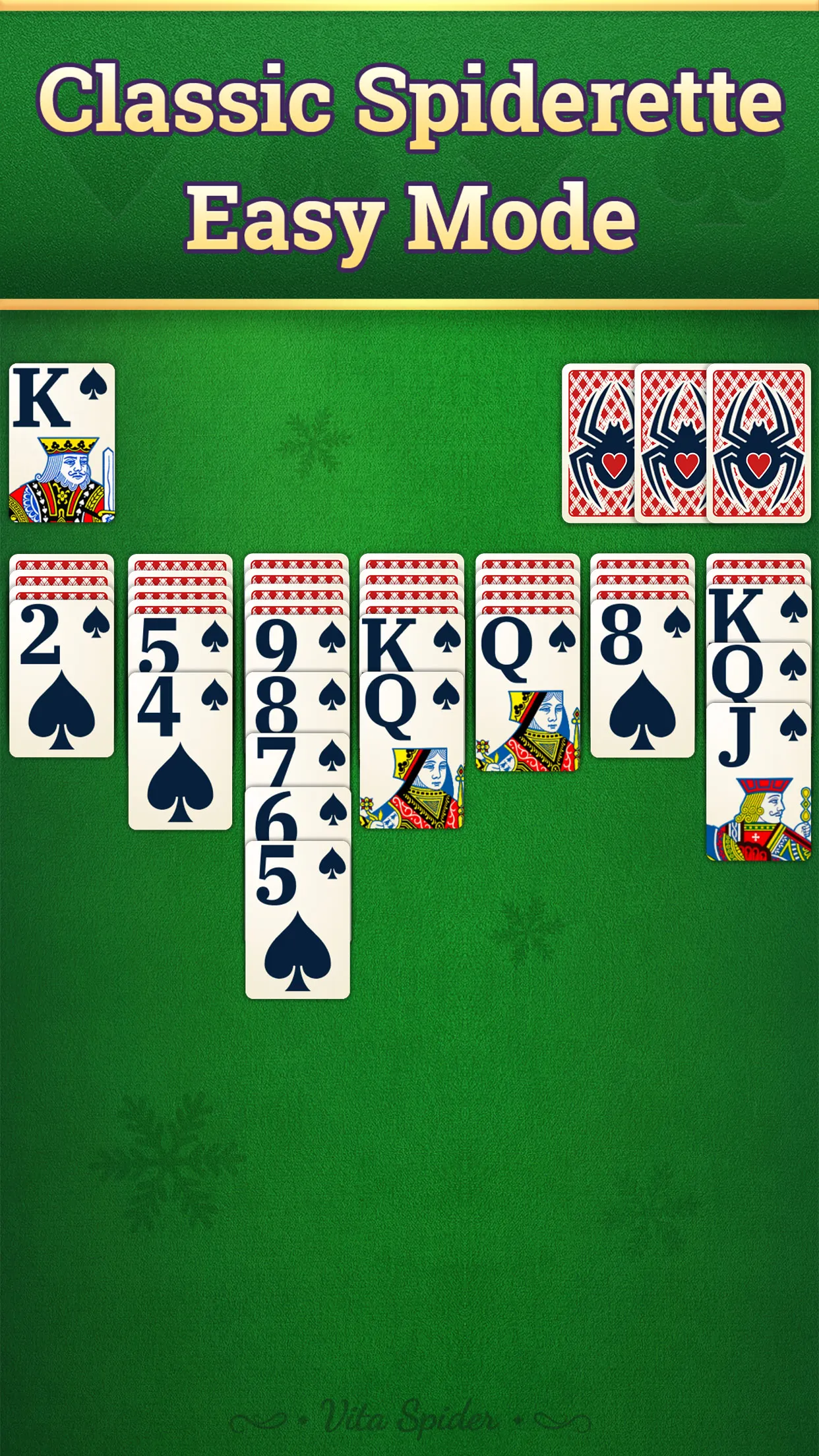 Vita Spider Solitaire | Indus Appstore | Screenshot