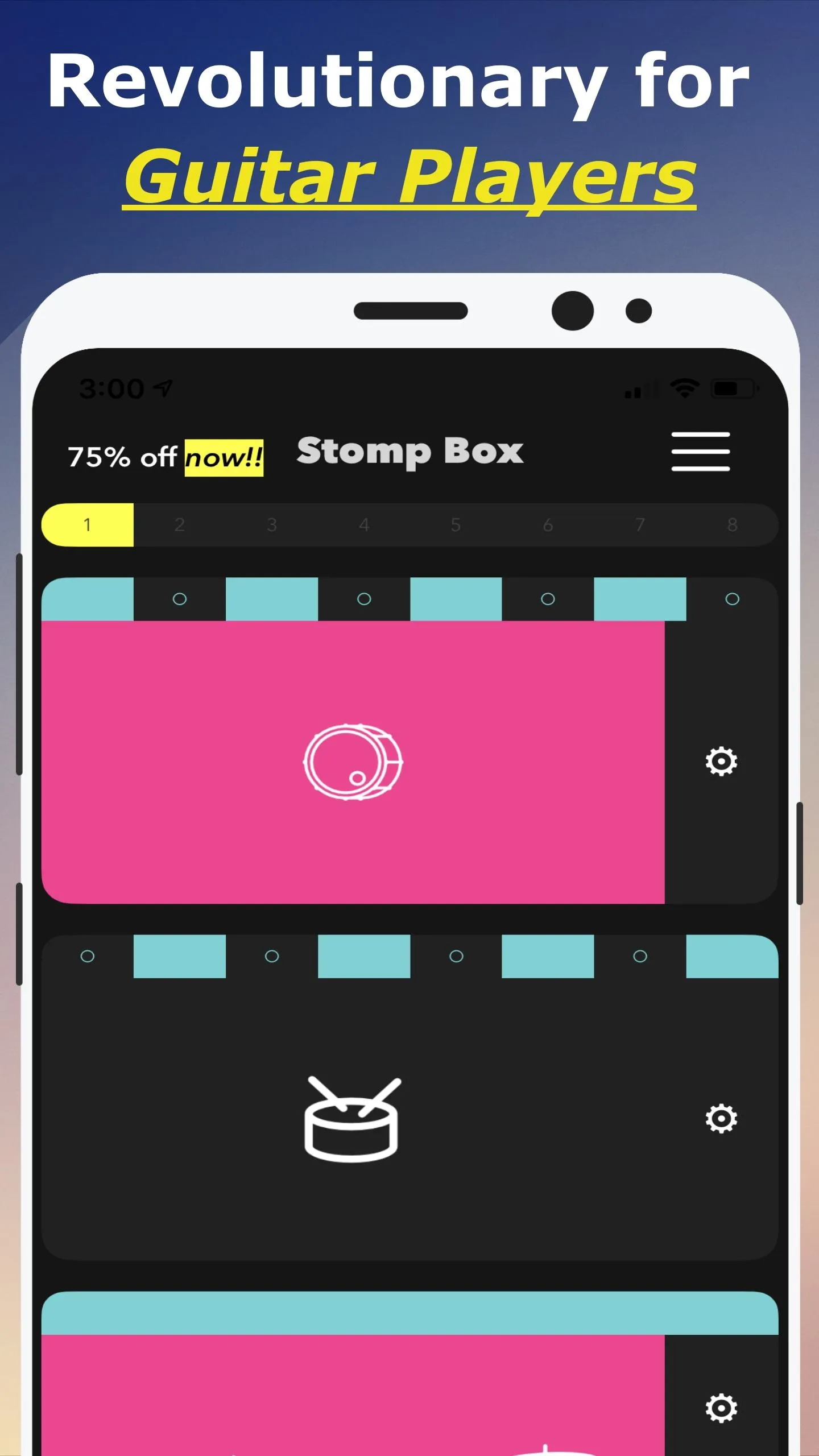 Stomp Box for Guitar Players | Indus Appstore | Screenshot