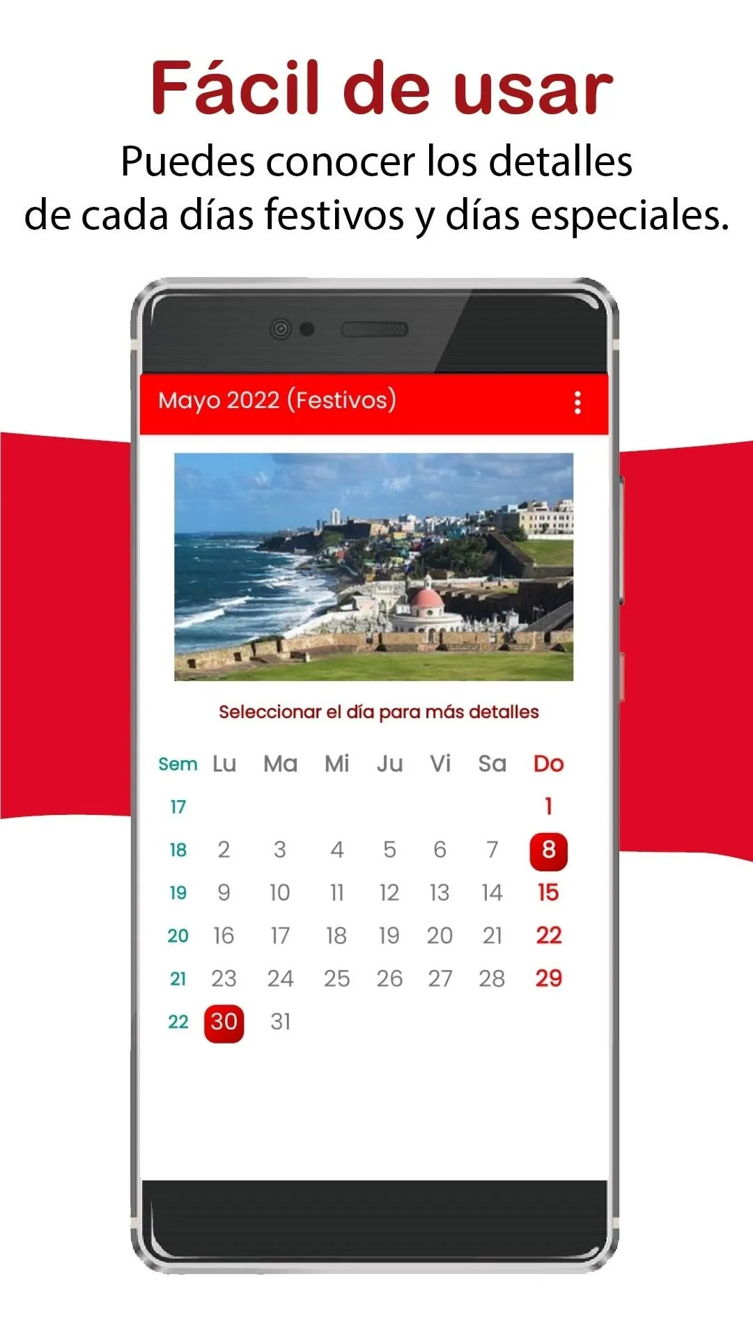 Calendario de Puerto Rico 2024 | Indus Appstore | Screenshot