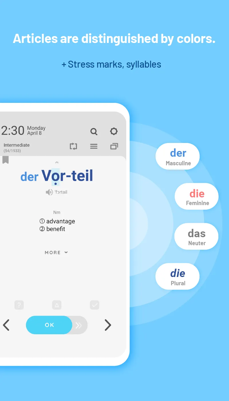 WordBit German (for English) | Indus Appstore | Screenshot