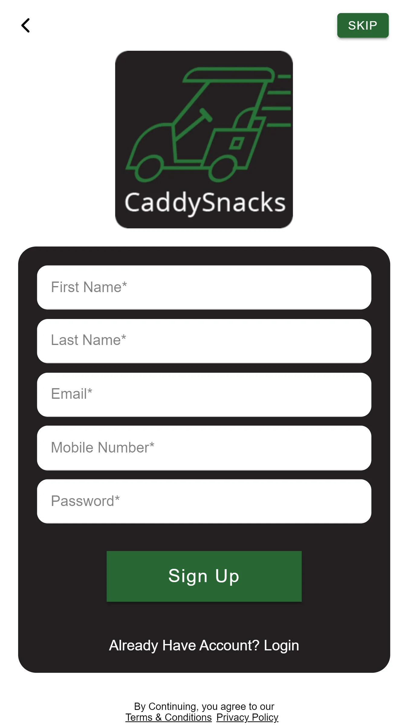 CaddySnacks | Indus Appstore | Screenshot