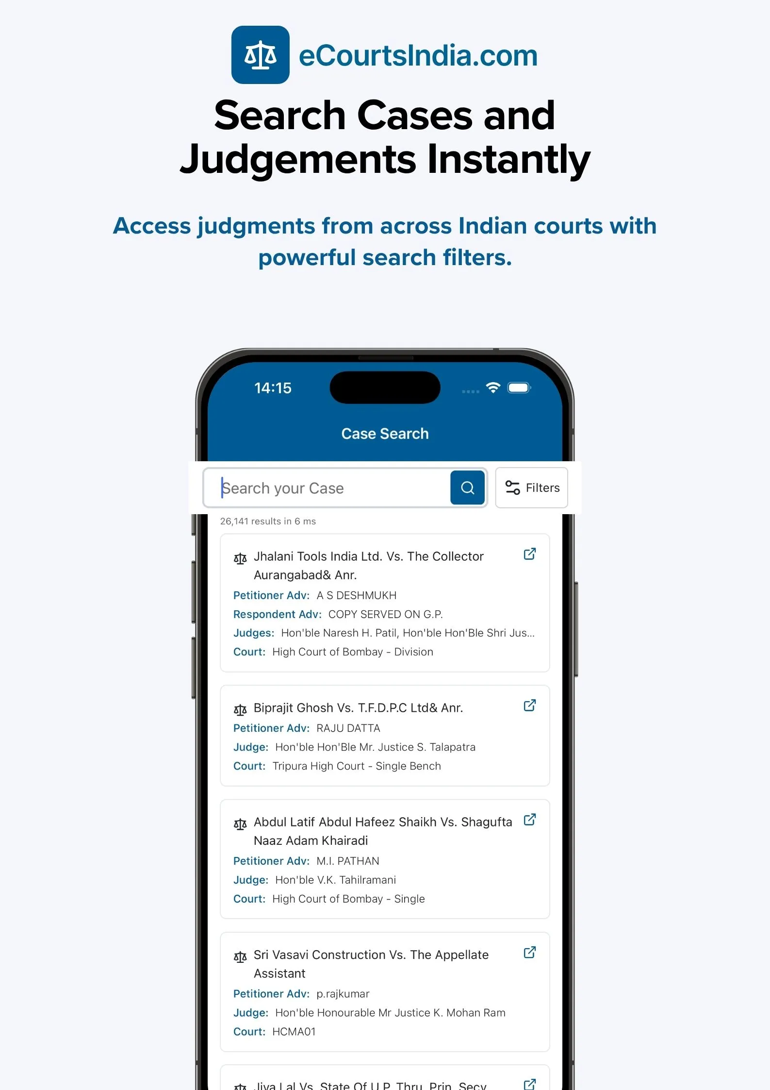 eCourts India | Indus Appstore | Screenshot