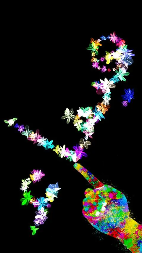 Draw Flowers Names shapes art | Indus Appstore | Screenshot