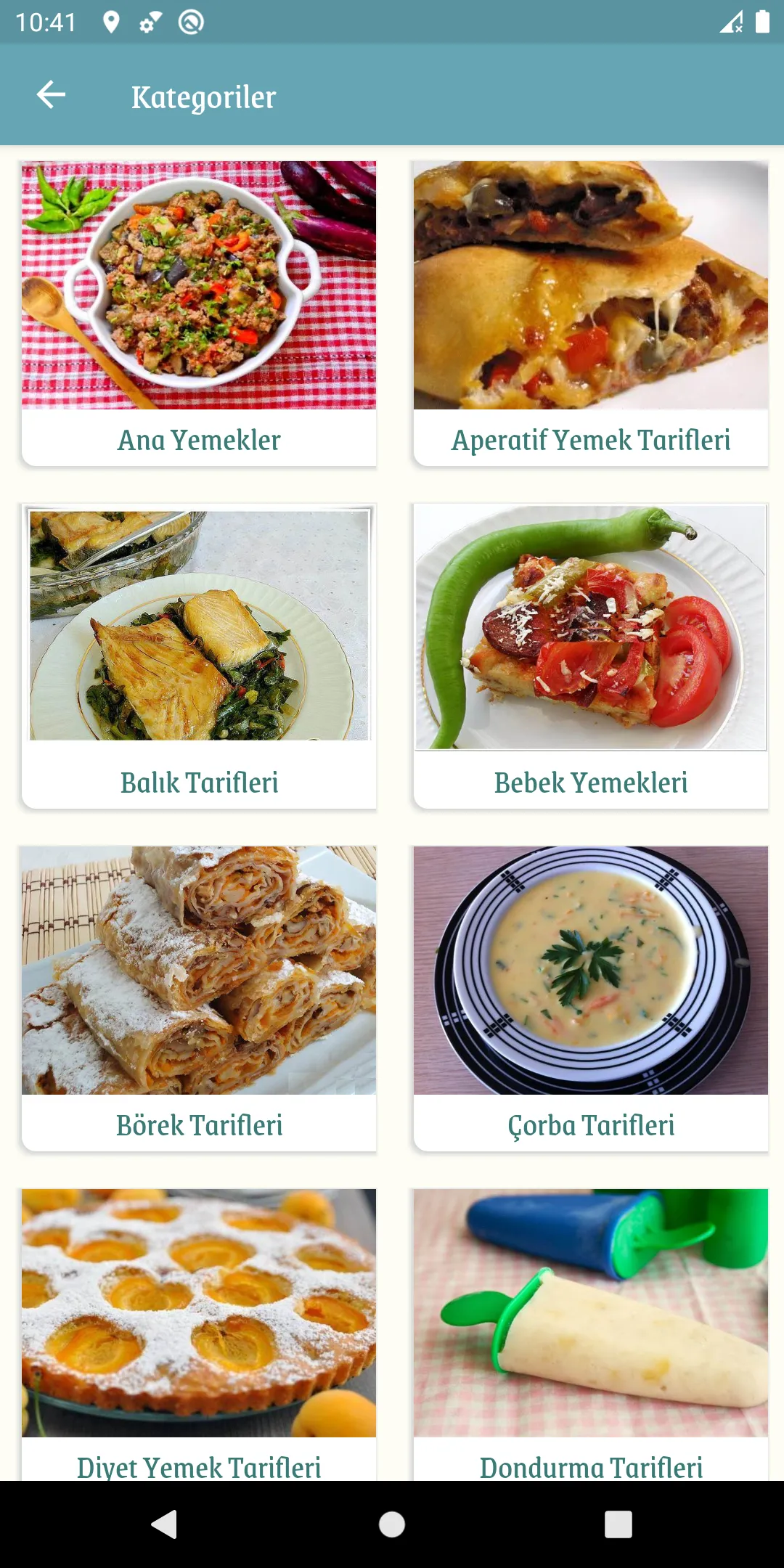 İnternetsiz Yemek Tarifleri | Indus Appstore | Screenshot