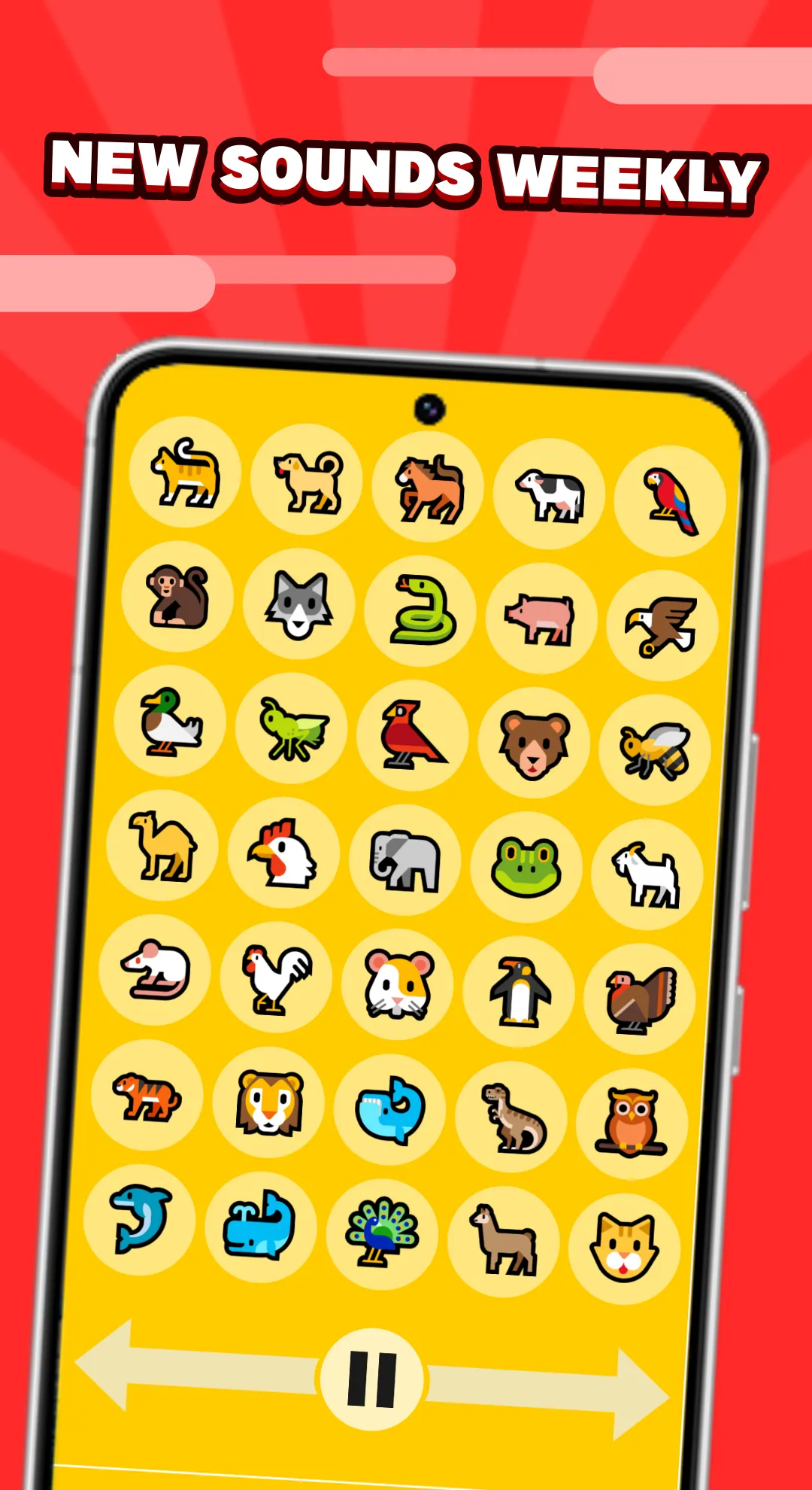 100 Sounds - Funny and Animals | Indus Appstore | Screenshot