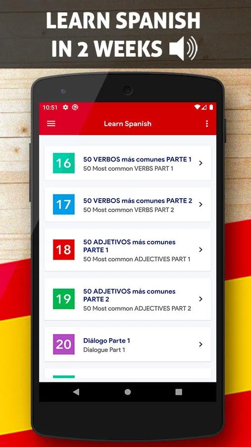 Learn Spanish Offline | Indus Appstore | Screenshot