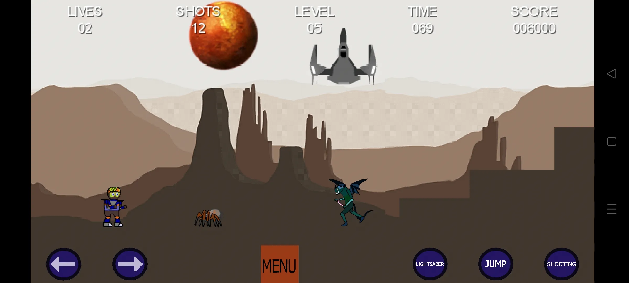 Space Soldier 2181 | Indus Appstore | Screenshot