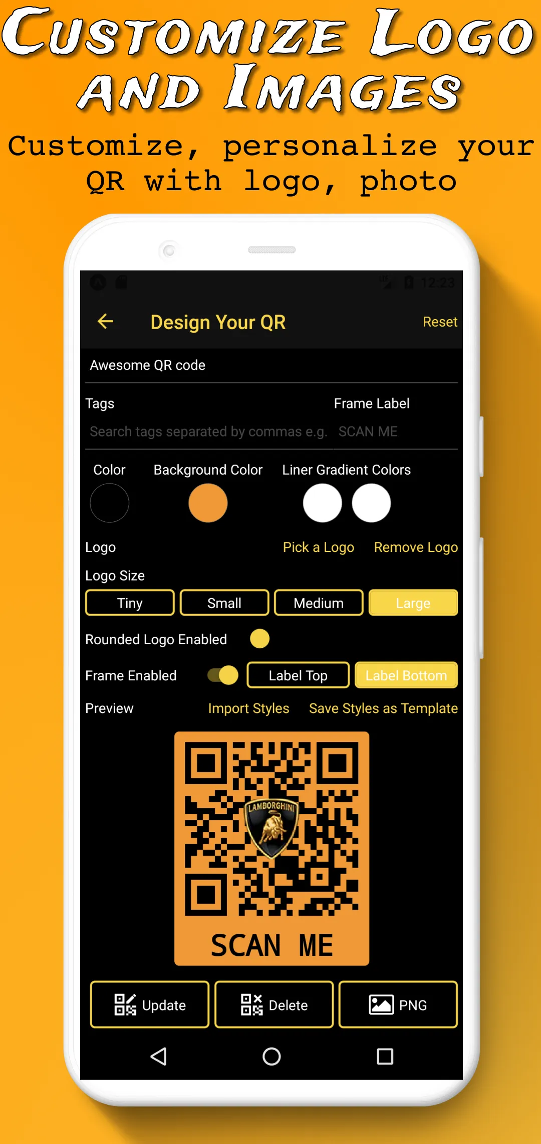 QRify - QR Code Generator Pro | Indus Appstore | Screenshot