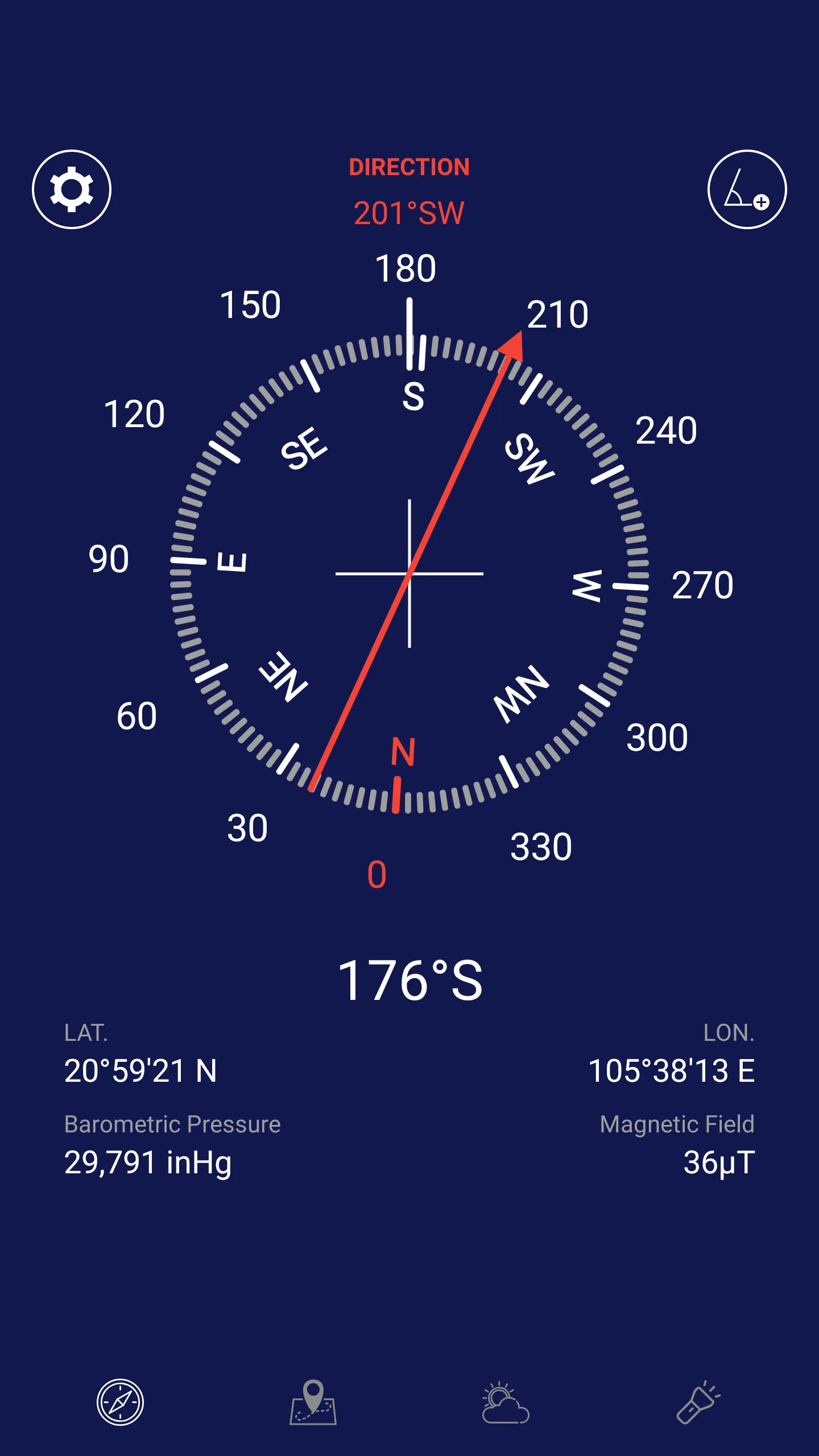 Pro Smart Digital Compass | Indus Appstore | Screenshot