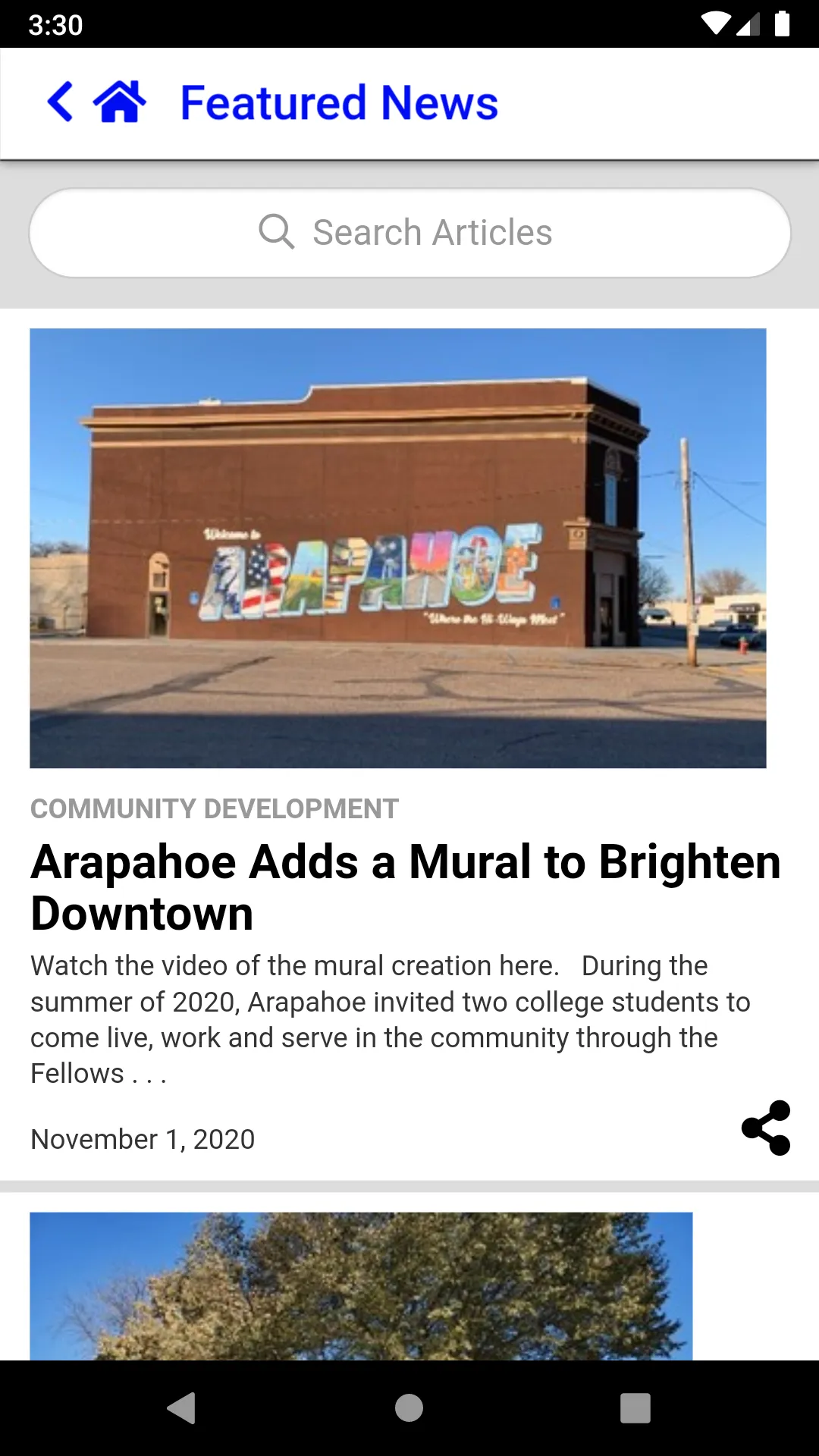 City of Arapahoe Nebraska | Indus Appstore | Screenshot